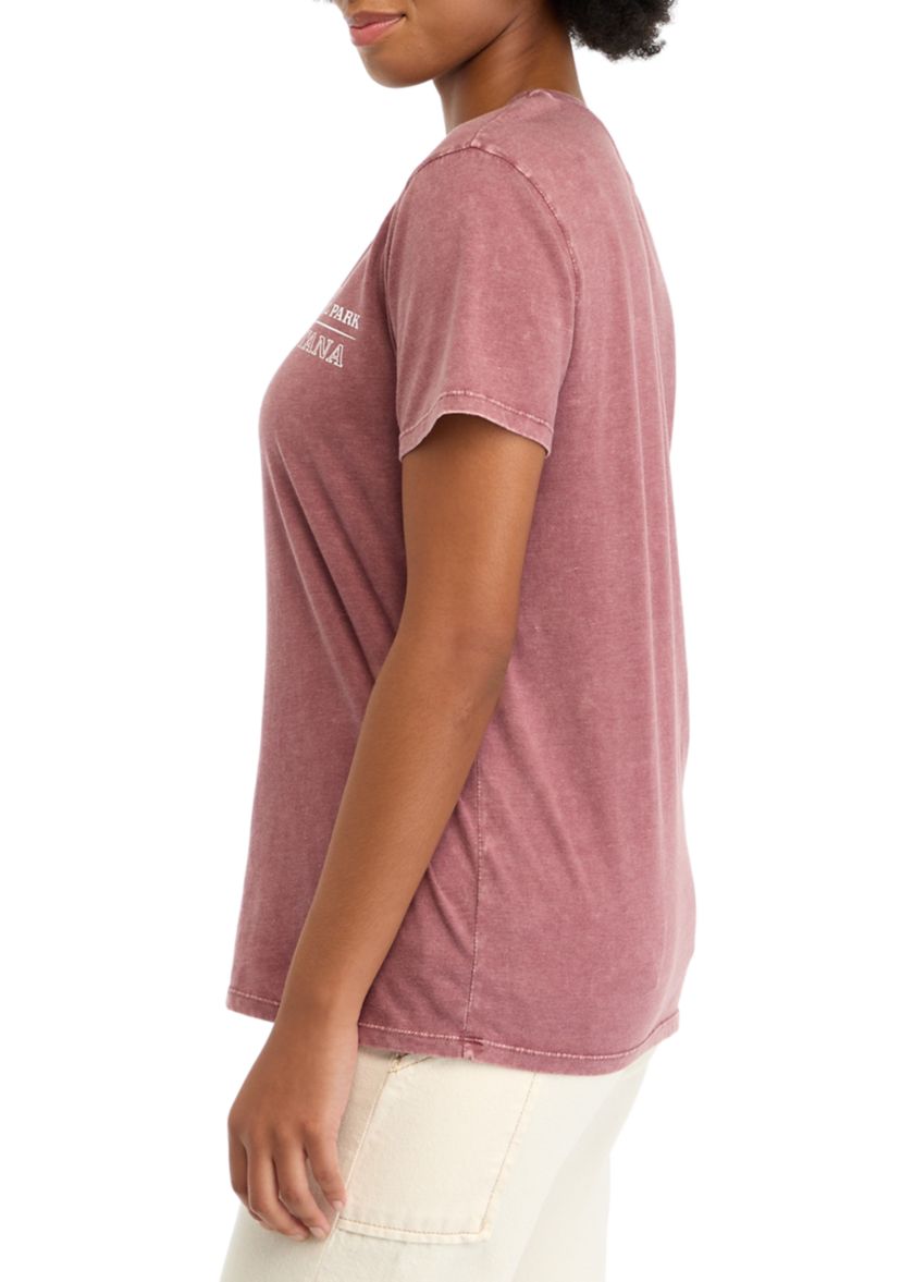 Womens Glacier National Park Graphic T-Shirt