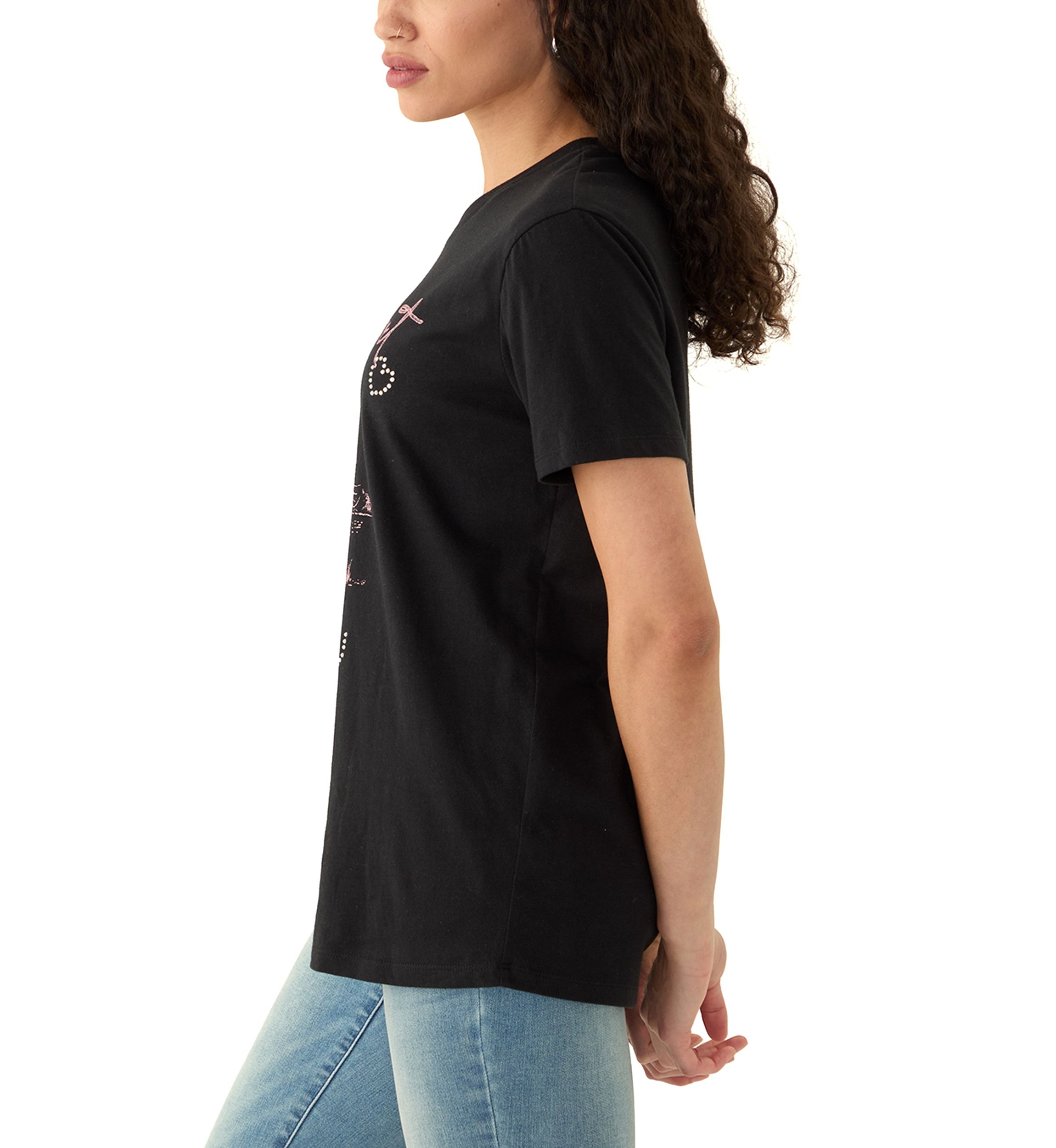 Womens I Left My Heart in Texas Graphic T-Shirt