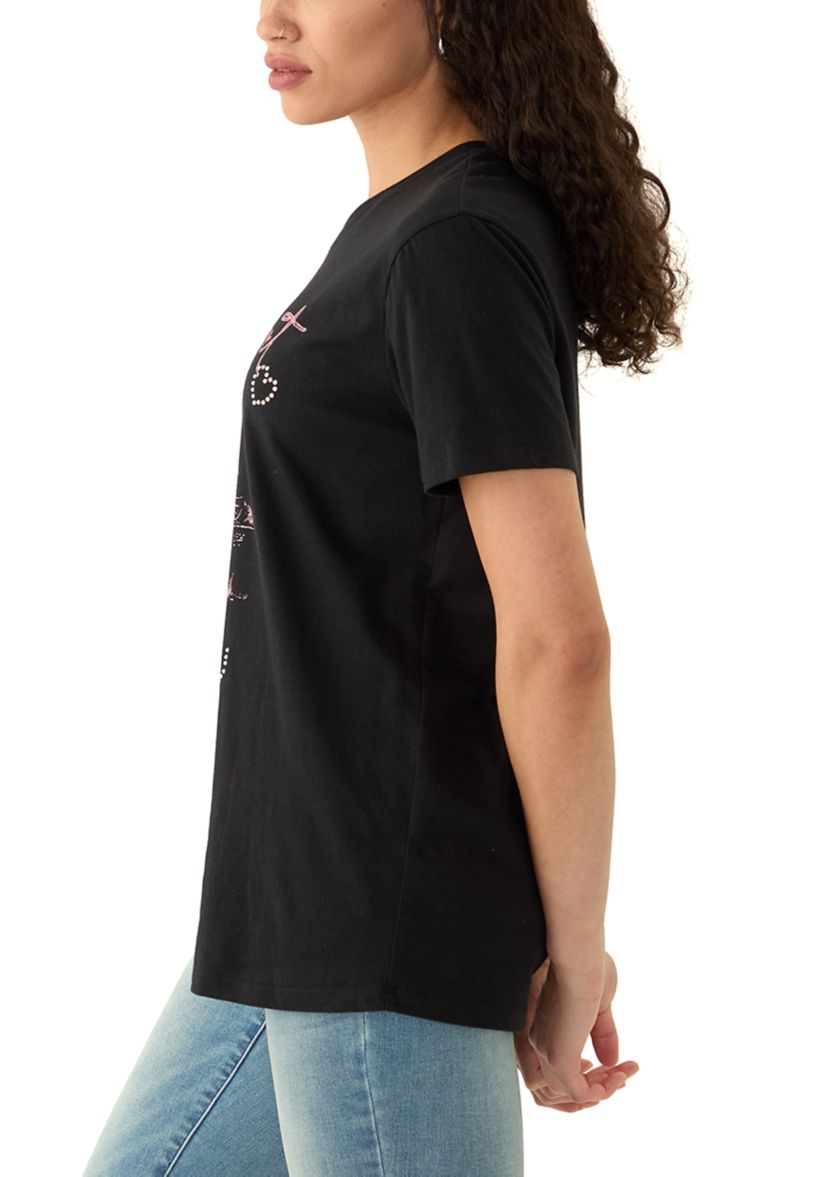 Womens I Left My Heart in Texas Graphic T-Shirt