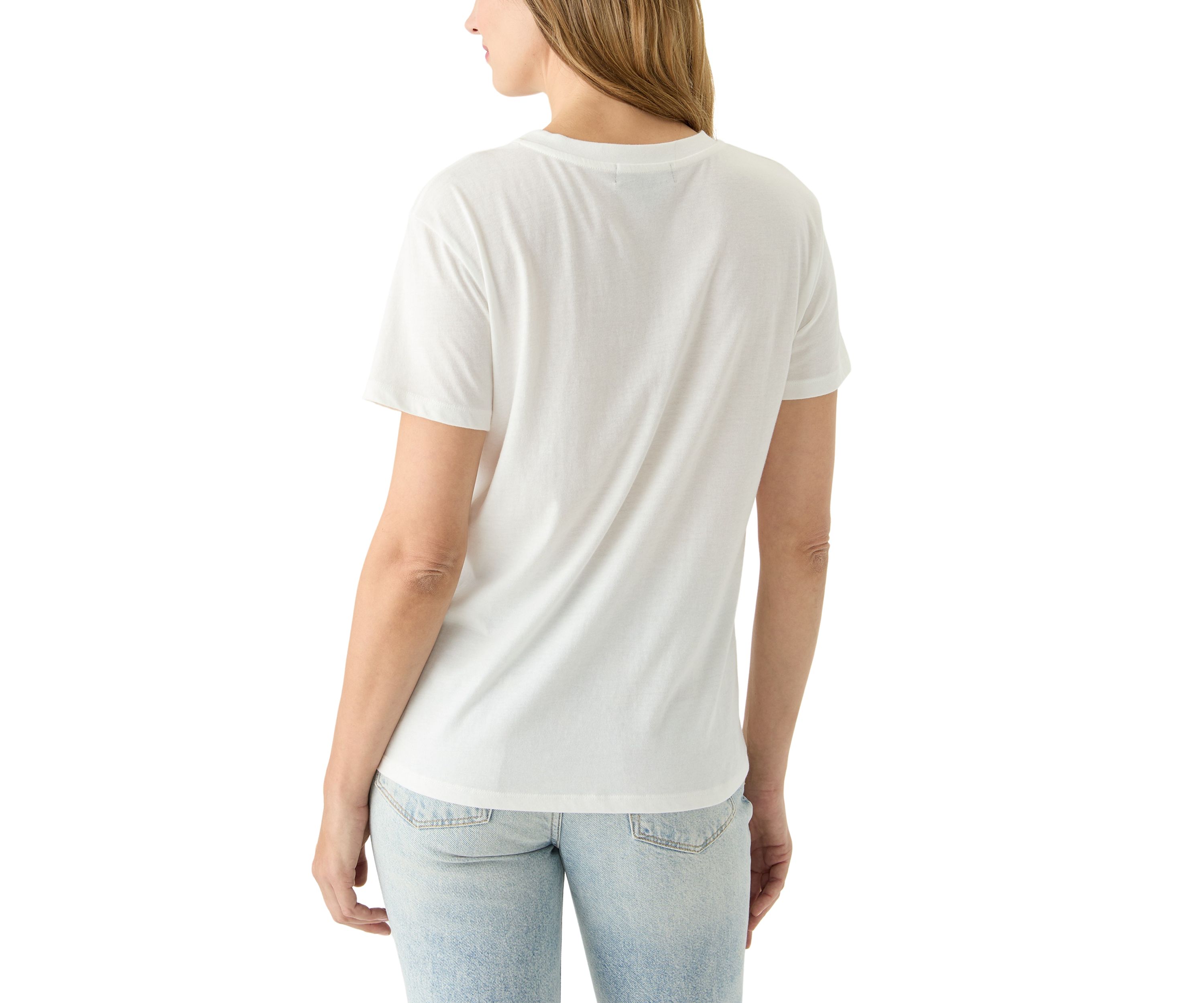 Womens Hamptons Yacht Club Oversized Graphic T-Shirt