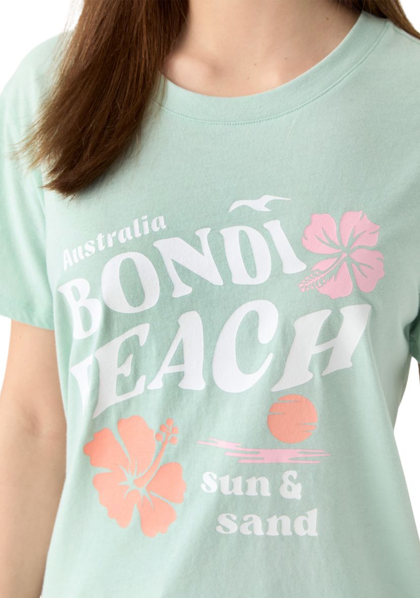 Womens Bondi Beach Graphic T-Shirt
