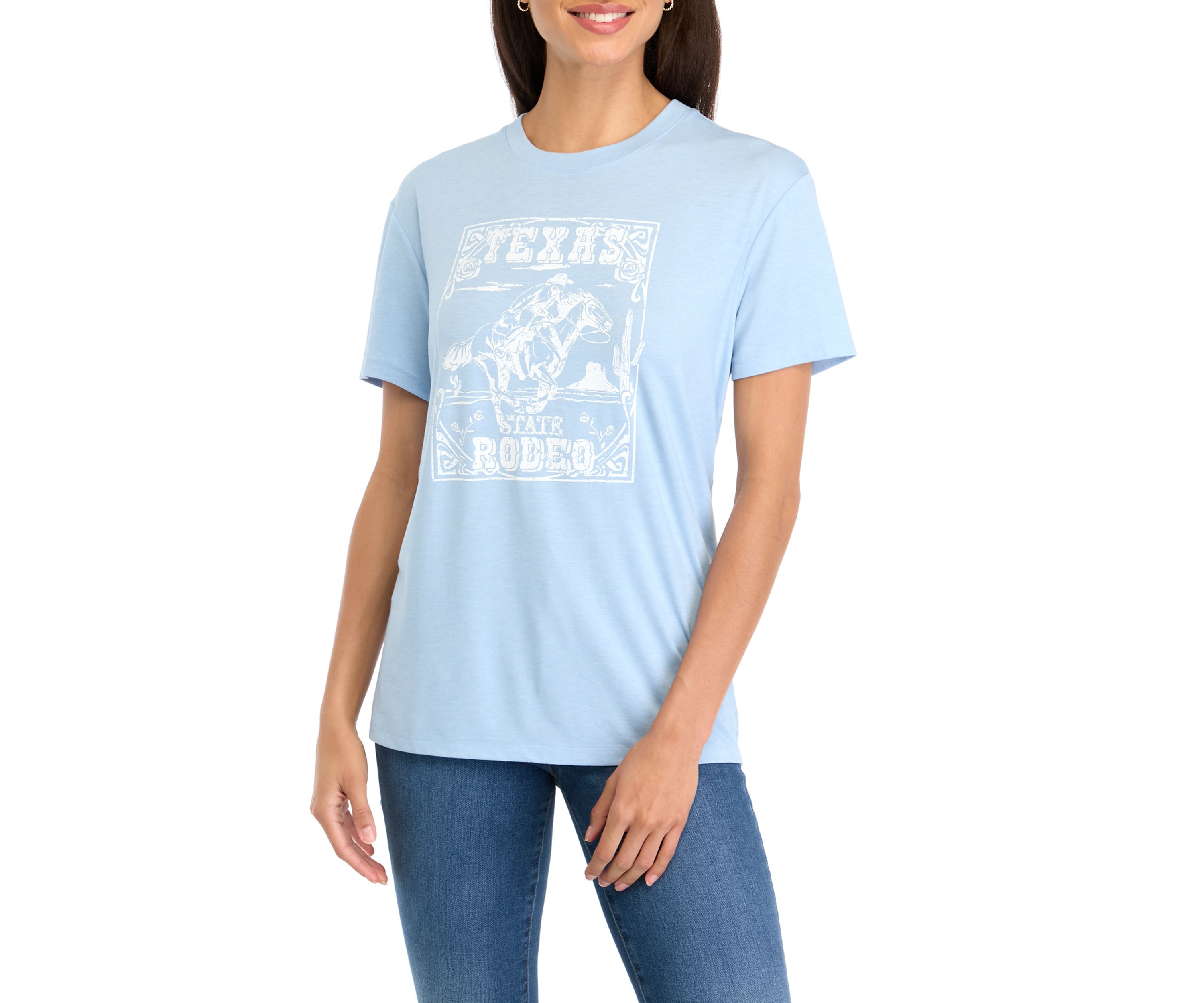 Womens Short Sleeve Graphic T-Shirt