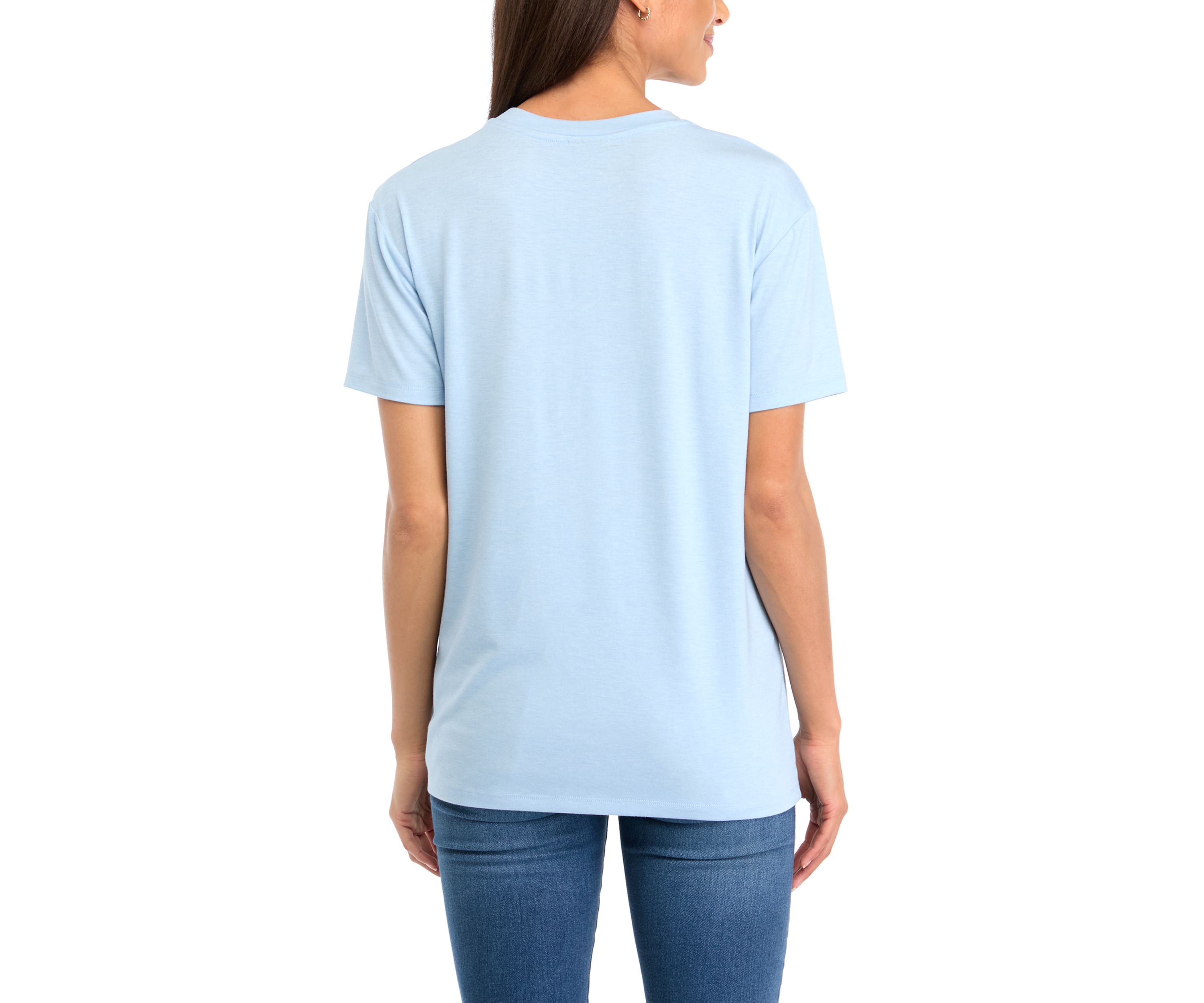 Womens Short Sleeve Graphic T-Shirt