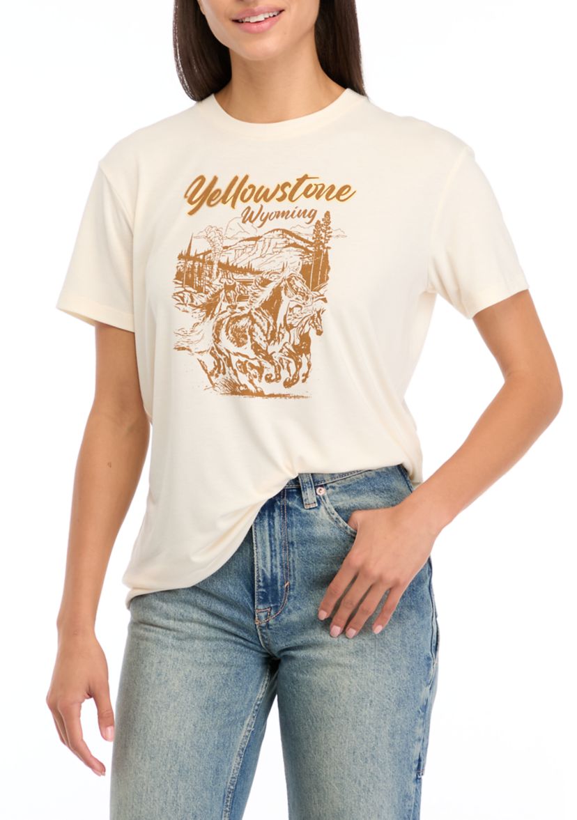 Womens Yellowstone Graphic T-Shirt