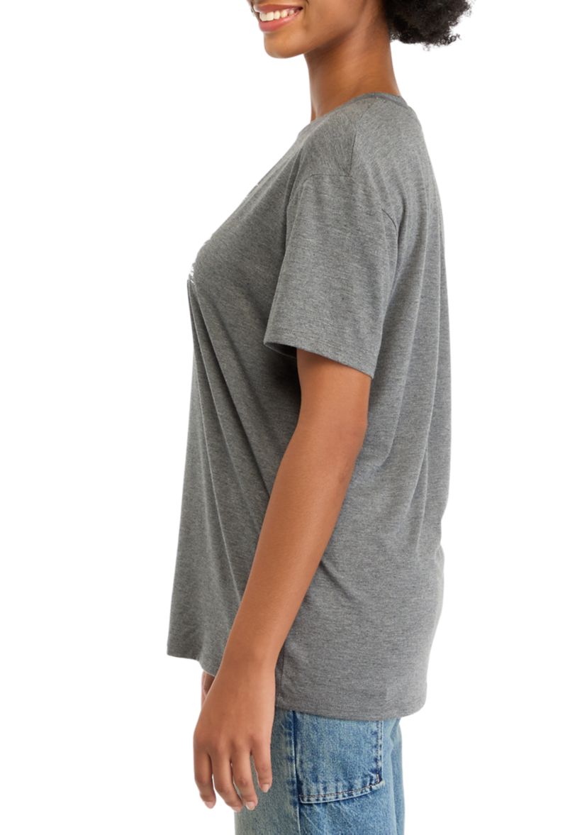 Womens Short Sleeve Graphic T-Shirt