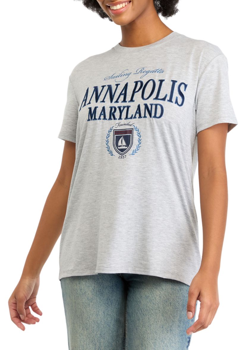 Womens Annapolis Maryland Graphic T-Shirt