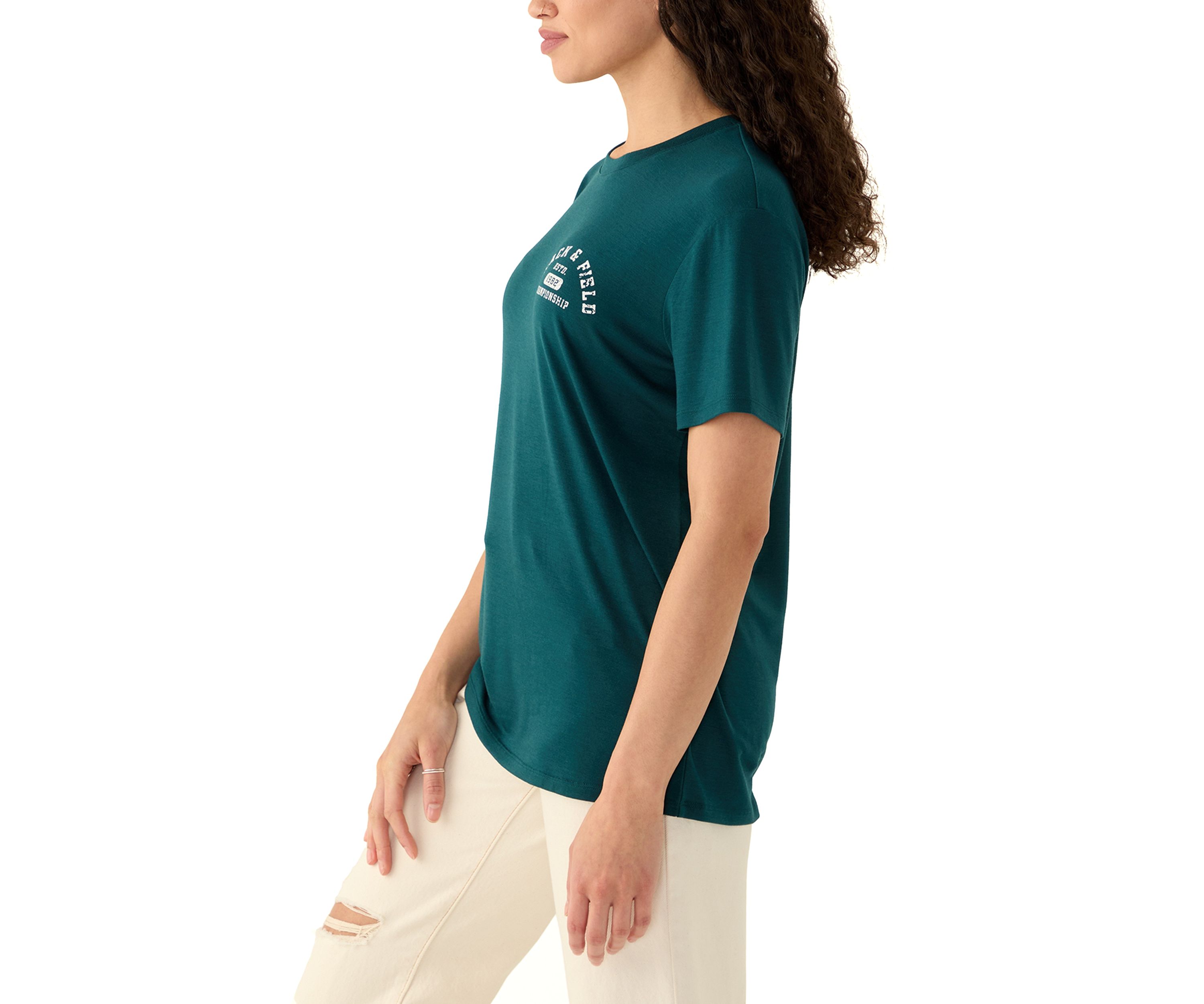 Womens Track Field Logo T-Shirt
