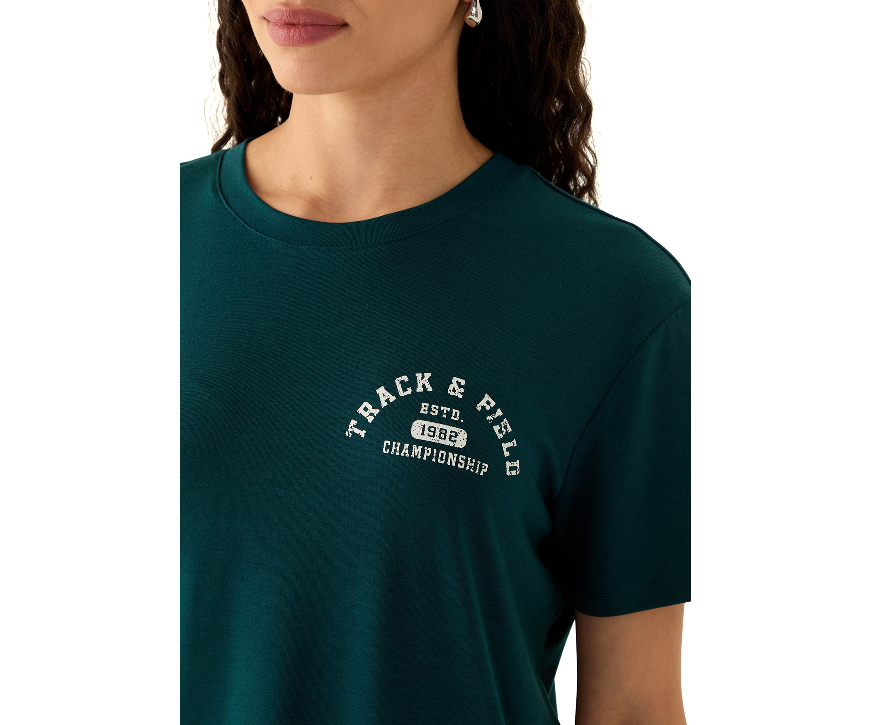 Womens Track Field Logo T-Shirt