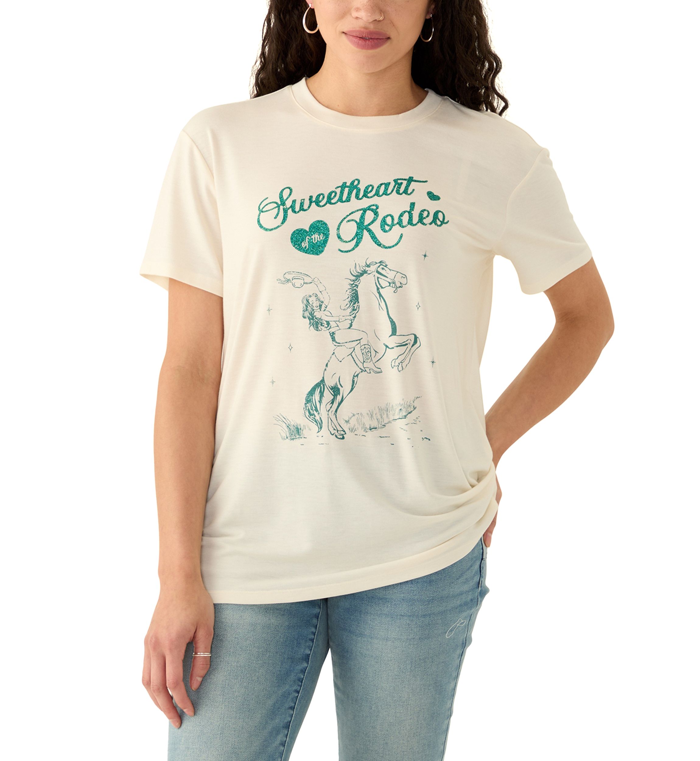Womens Sweetheart Rodeo Graphic T-Shirt