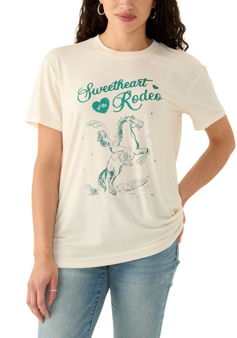 Womens Sweetheart Rodeo Graphic T-Shirt