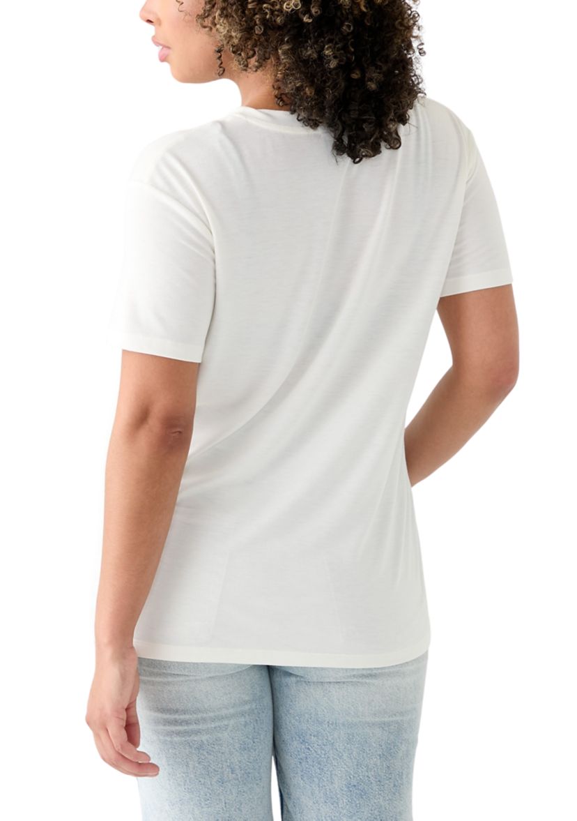 Womens Cupid Cowboy Graphic T-Shirt