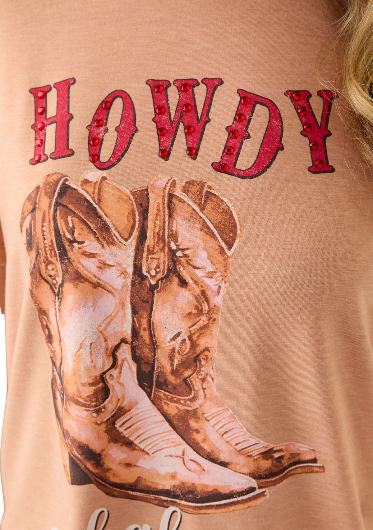 Womens Howdy Babe Graphic T-Shirt