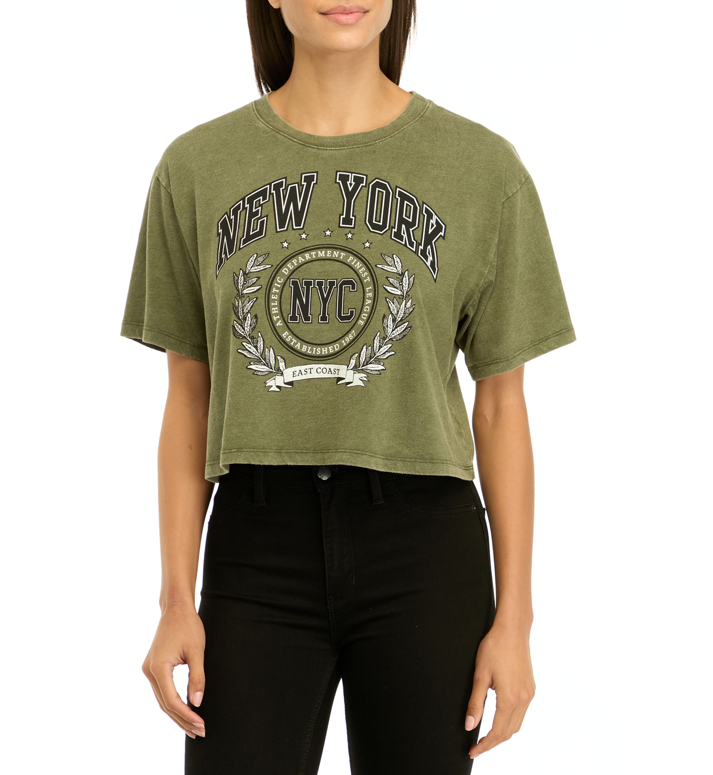 Short Sleeve Boxy Graphic T-Shirt 