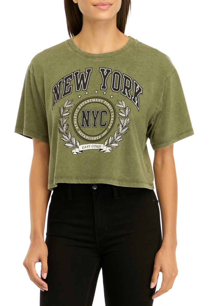 Short Sleeve Boxy Graphic T-Shirt 
