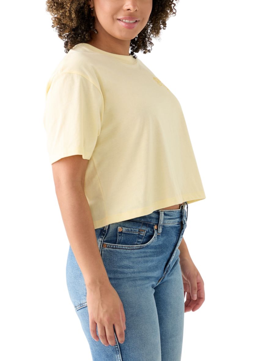 Womens Boxy Relaxed Sunny Graphic T-Shirt