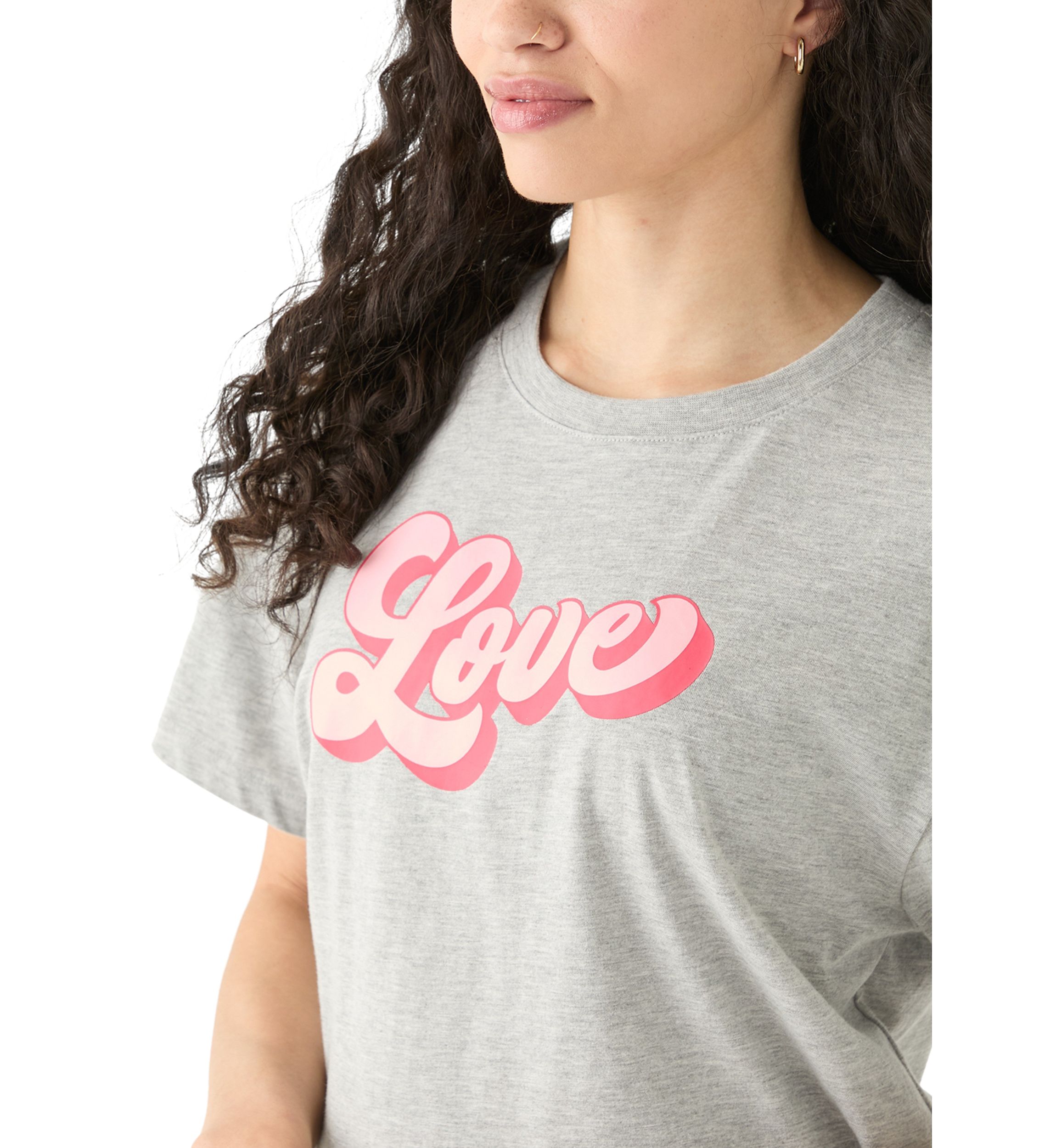 Womens Love Graphic T-Shirt