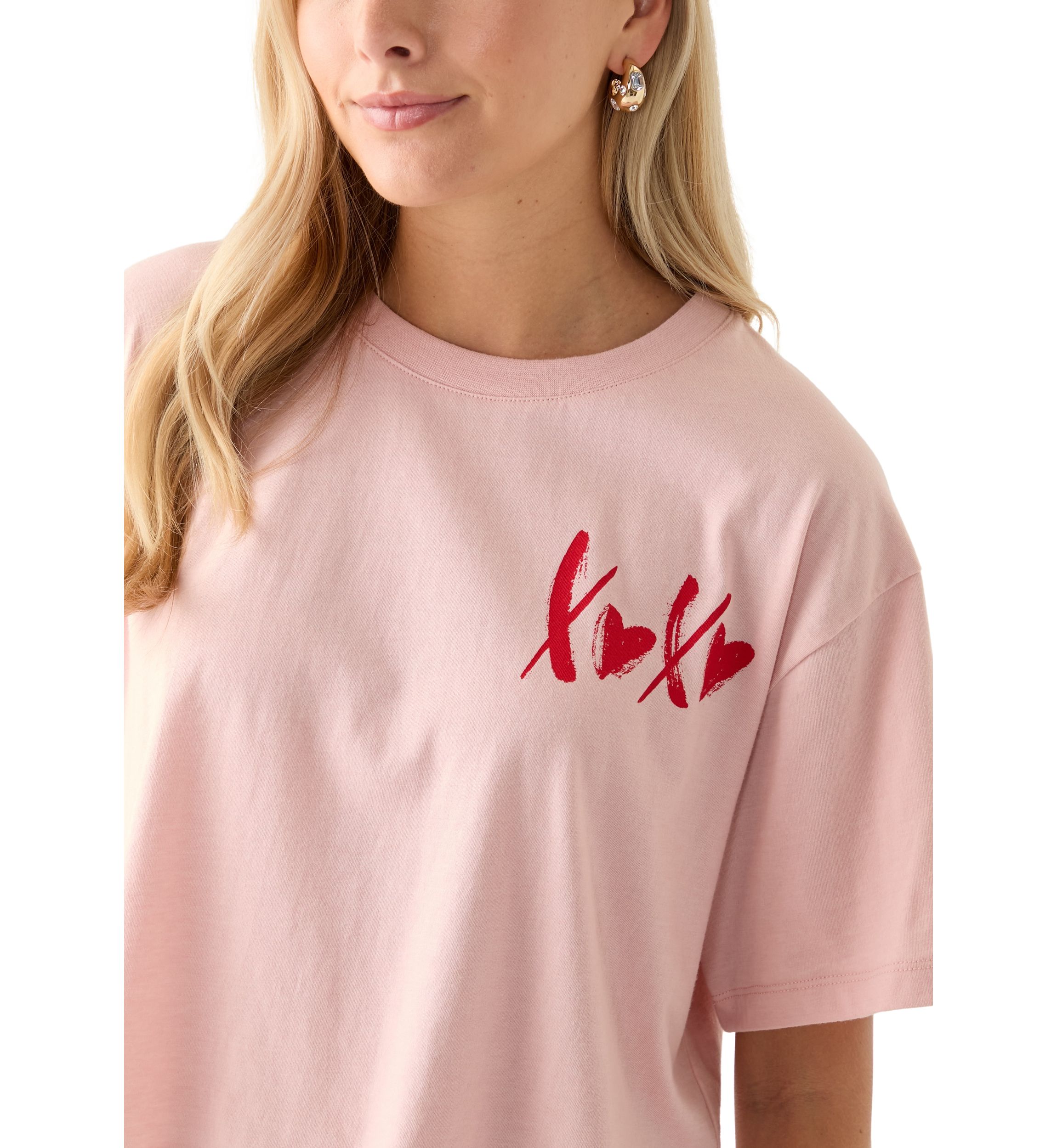 Womens Xoxo Graphic T-Shirt
