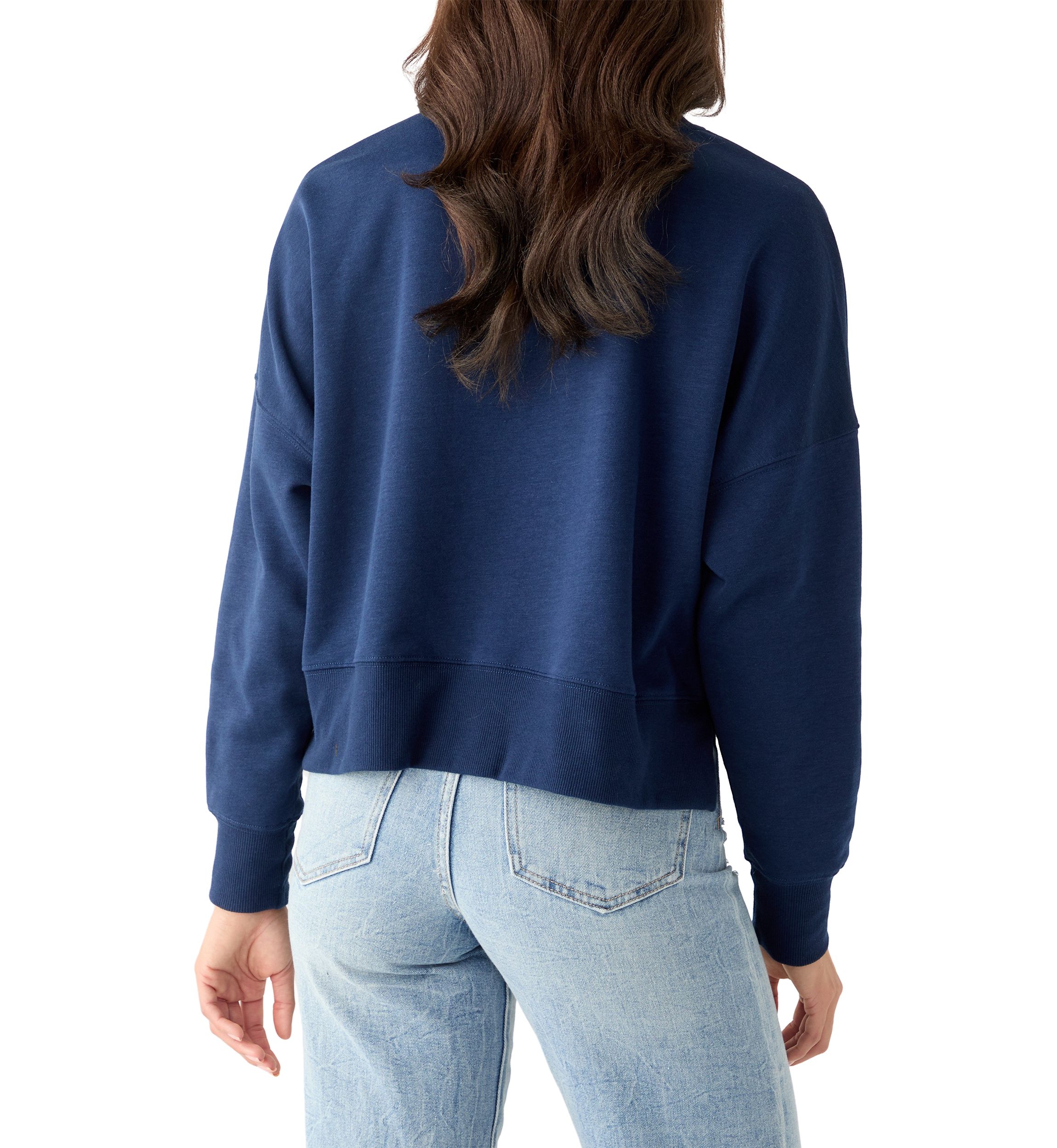Womens Relaxed Fit Graphic Sweatshirt