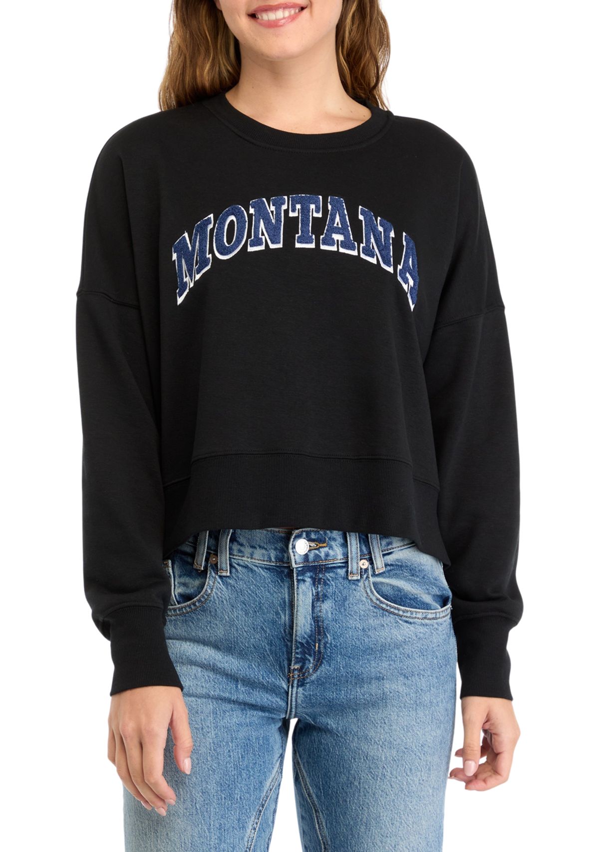 Womens Montana Crew Neck Sweatshirt