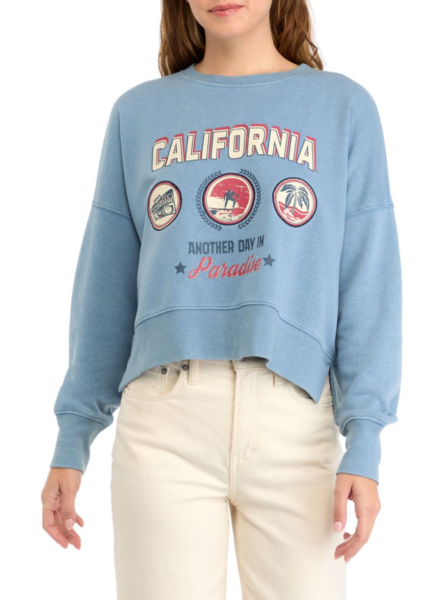 Womens California Graphic Sweatshirt