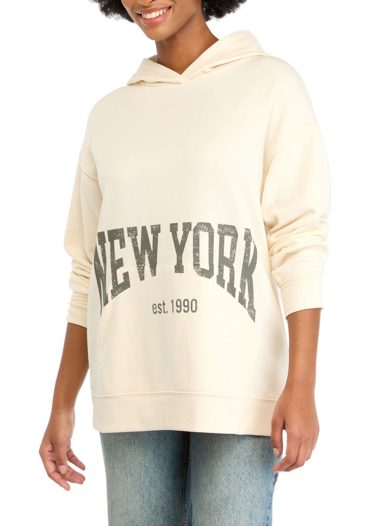 Womens New York Graphic Hoodie
