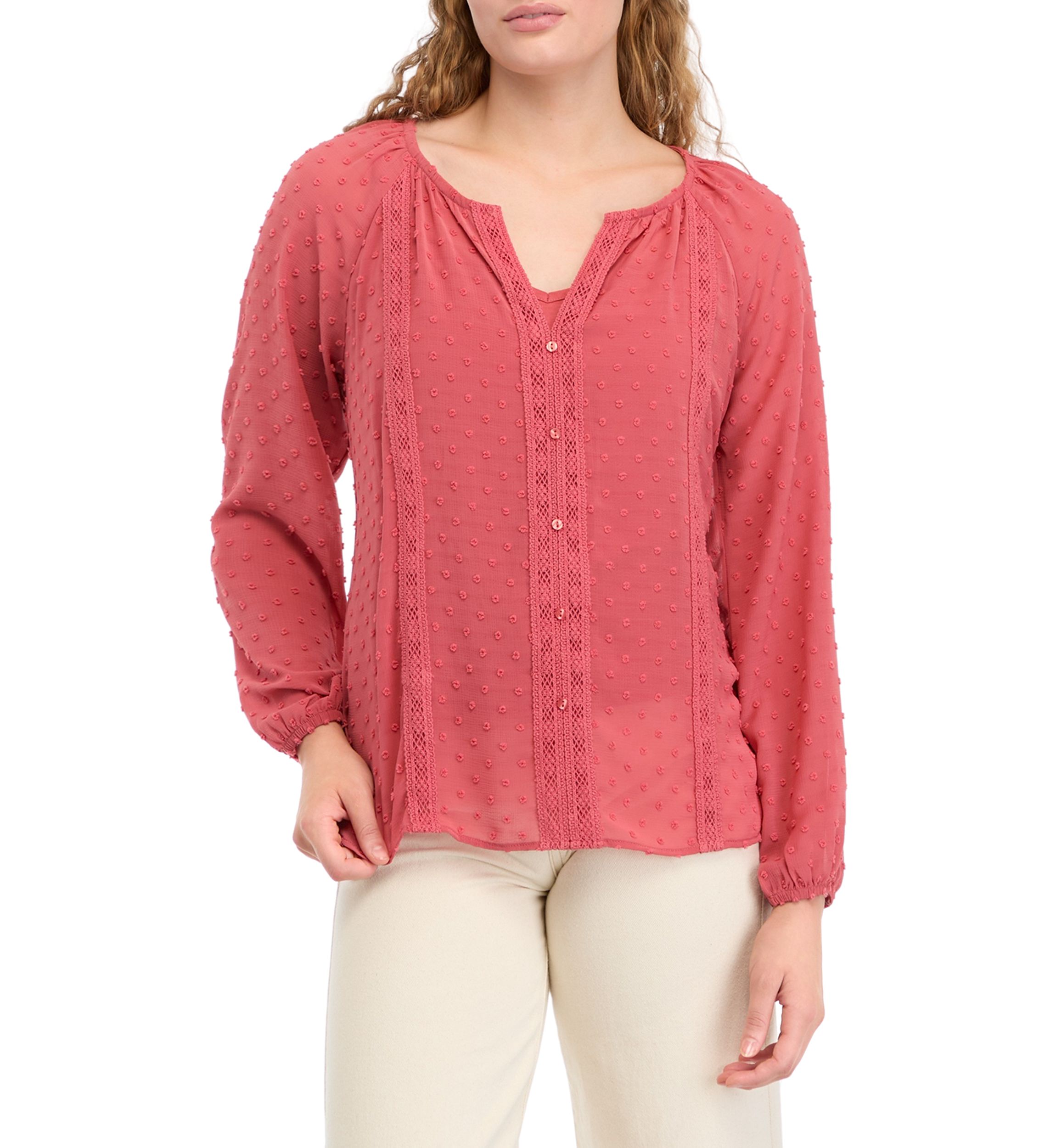 Womens Peasant Top
