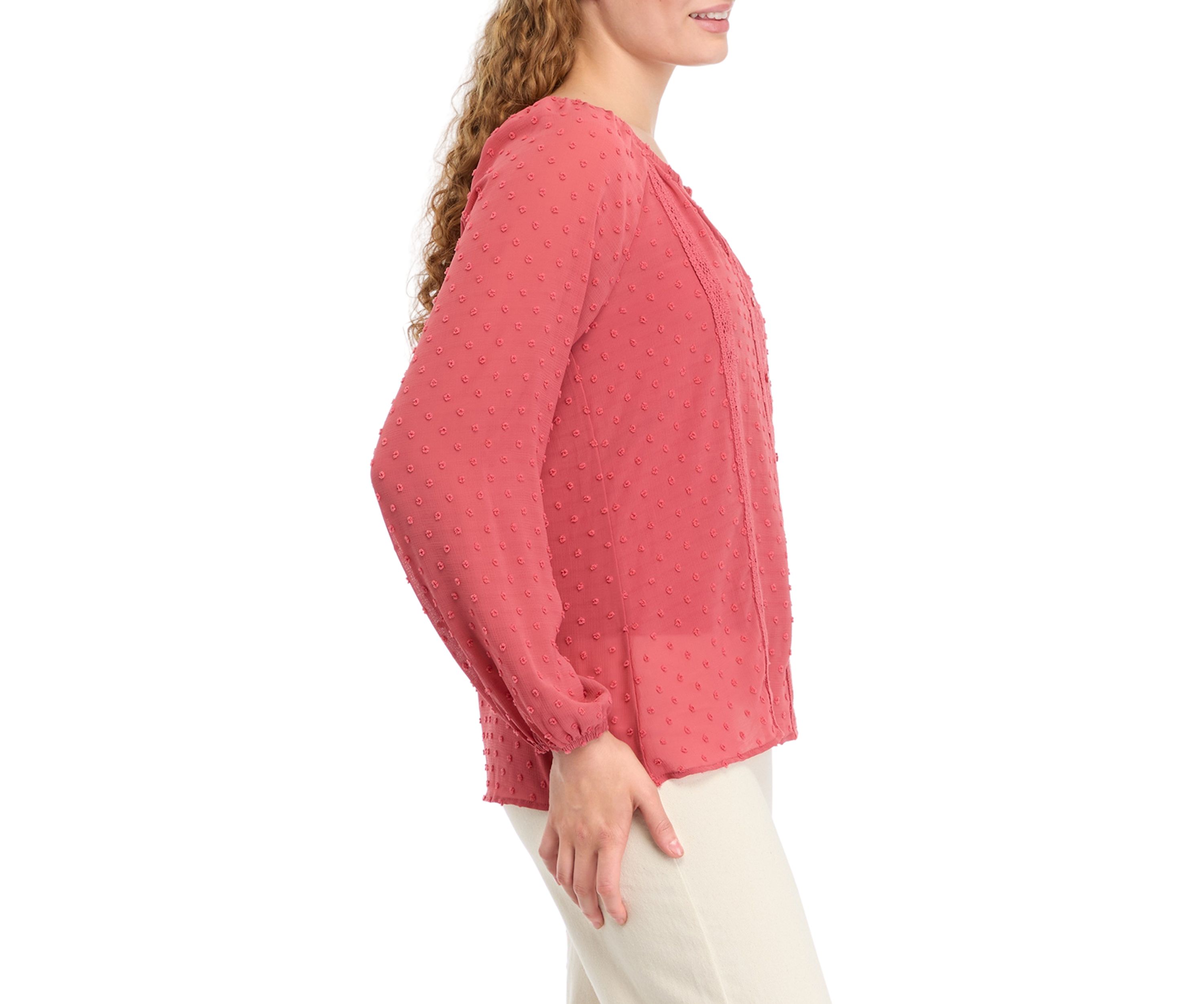 Womens Peasant Top