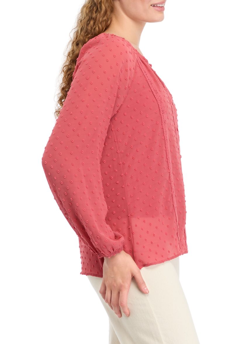 Womens Peasant Top