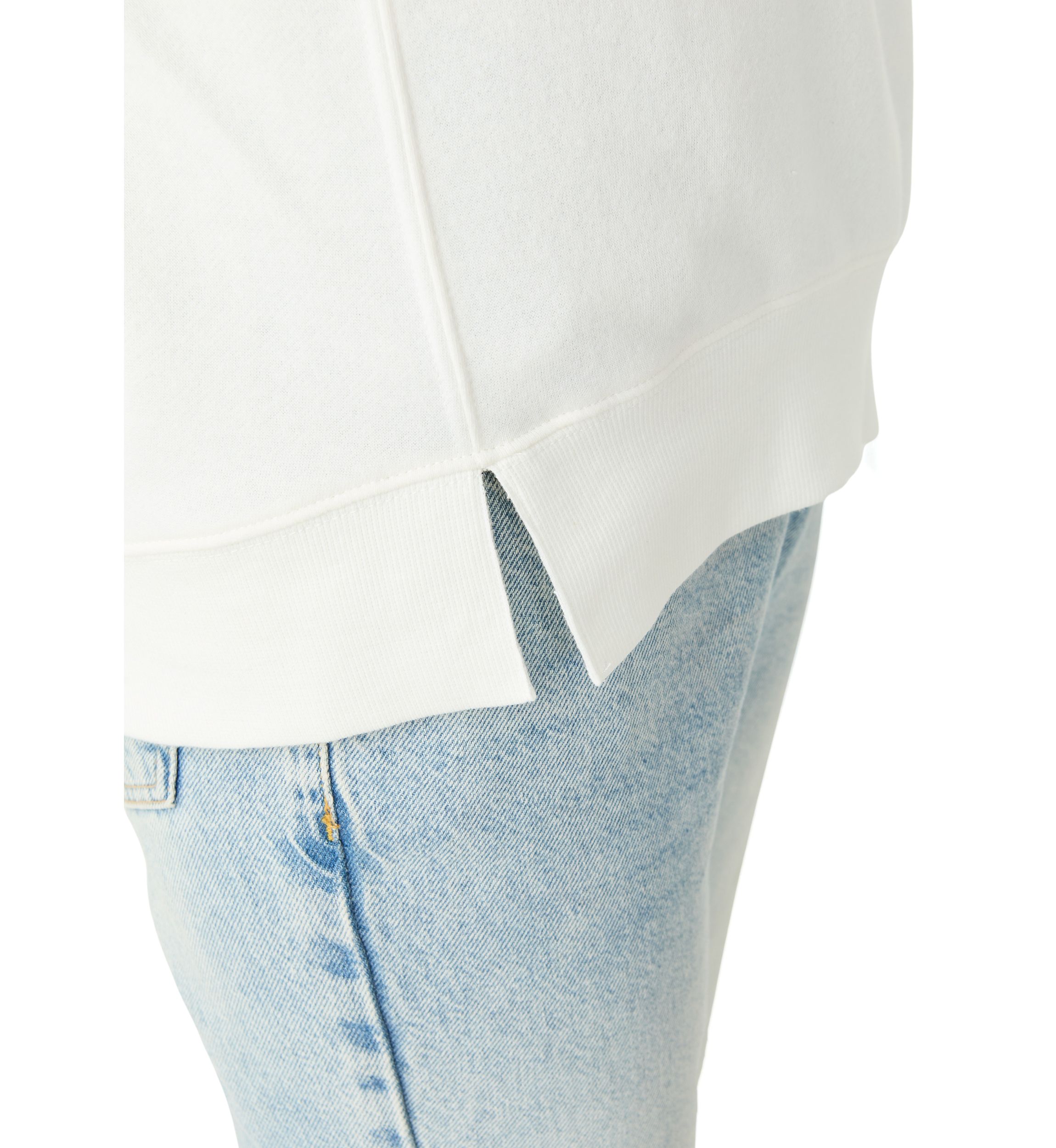 Womens Malibu Graphic Sweatshirt with Slits