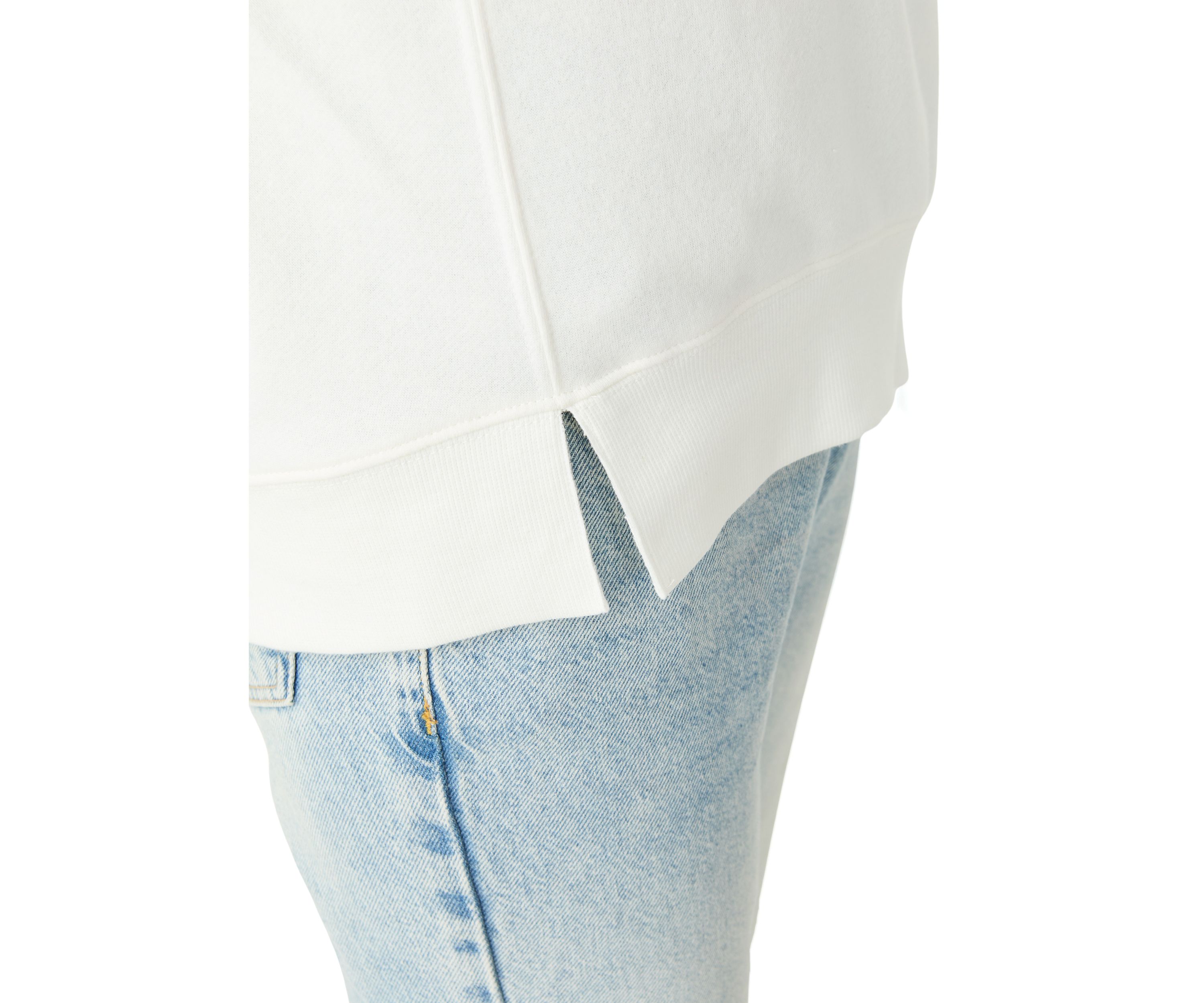 Womens Malibu Graphic Sweatshirt with Slits