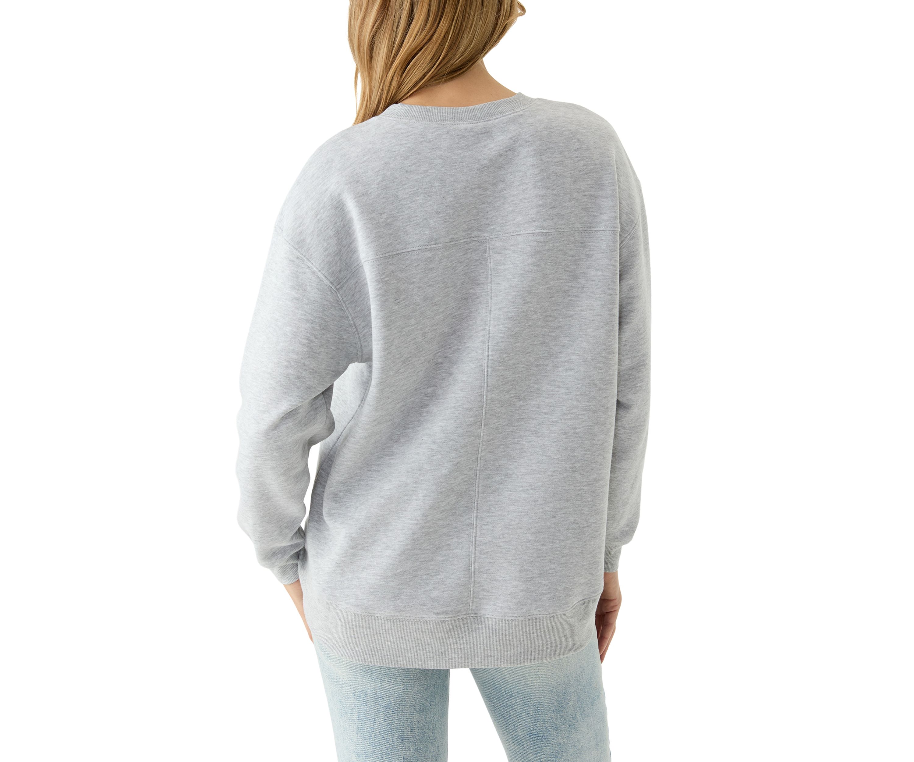 Womens Santa Monica Graphic Sweatshirt with Slits