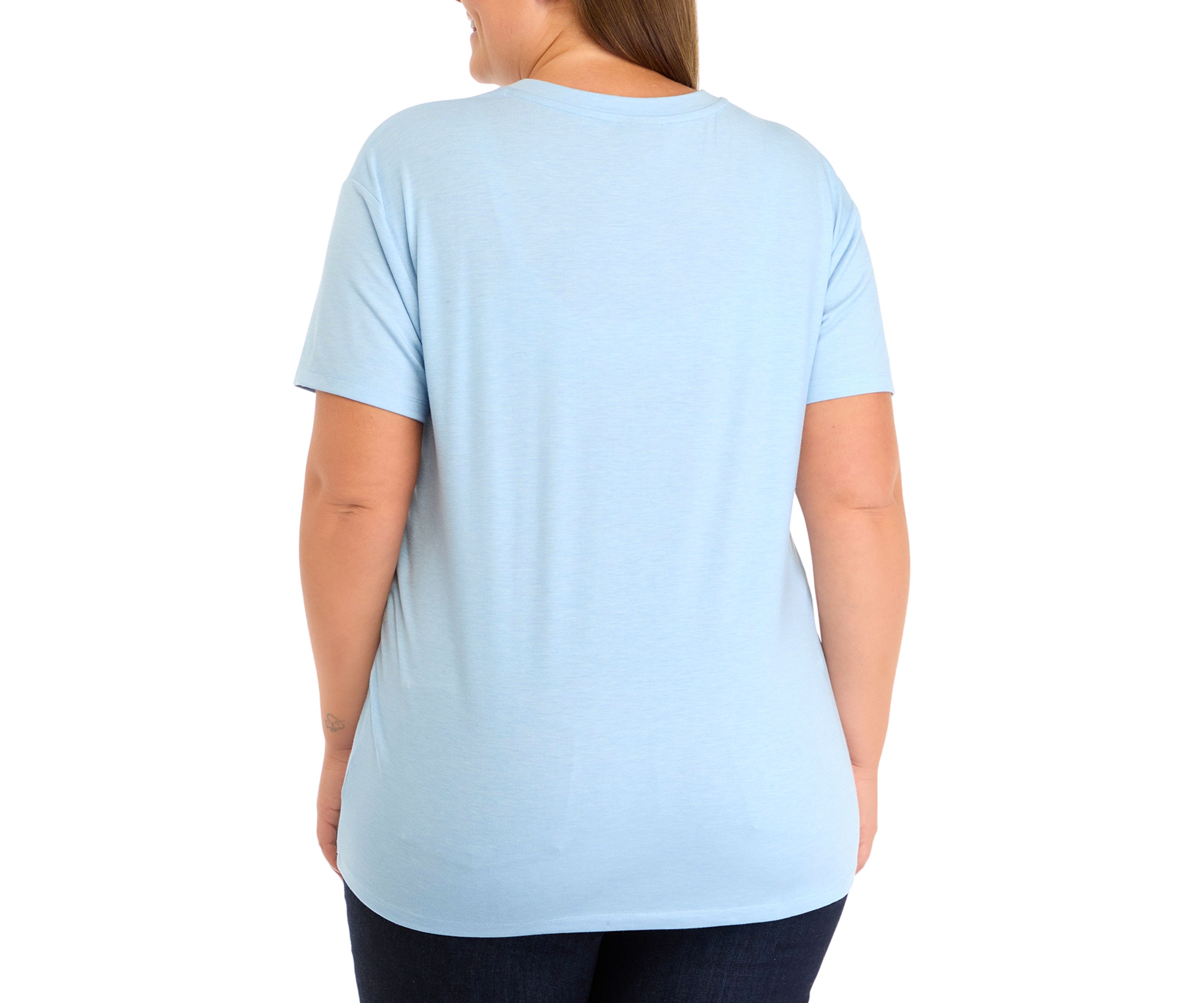 Plus Size Short Sleeve Texas Rodeo Graphic T-Shirt