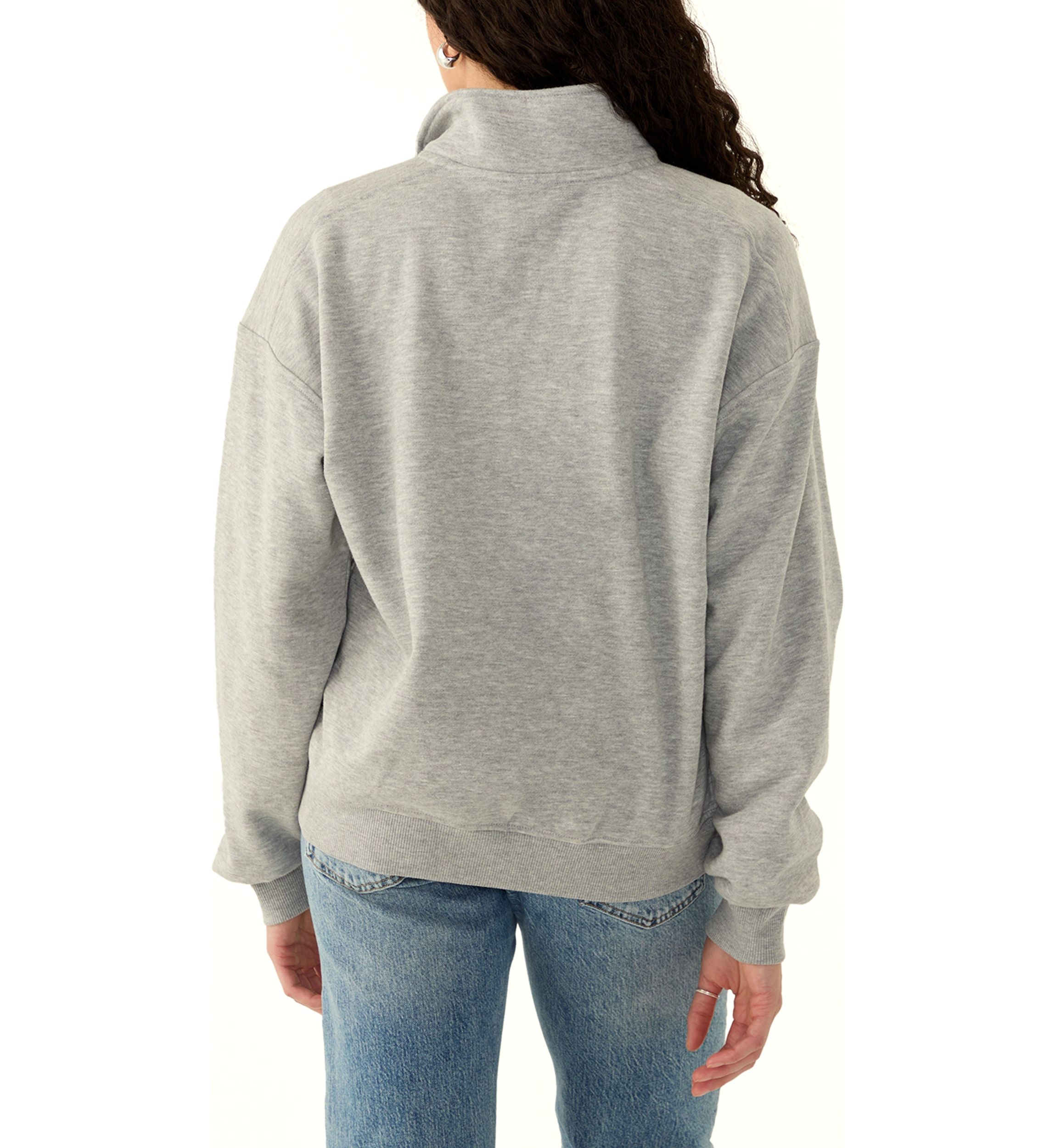 Womens 1/4 Zip Palm Springs Graphic Pullover