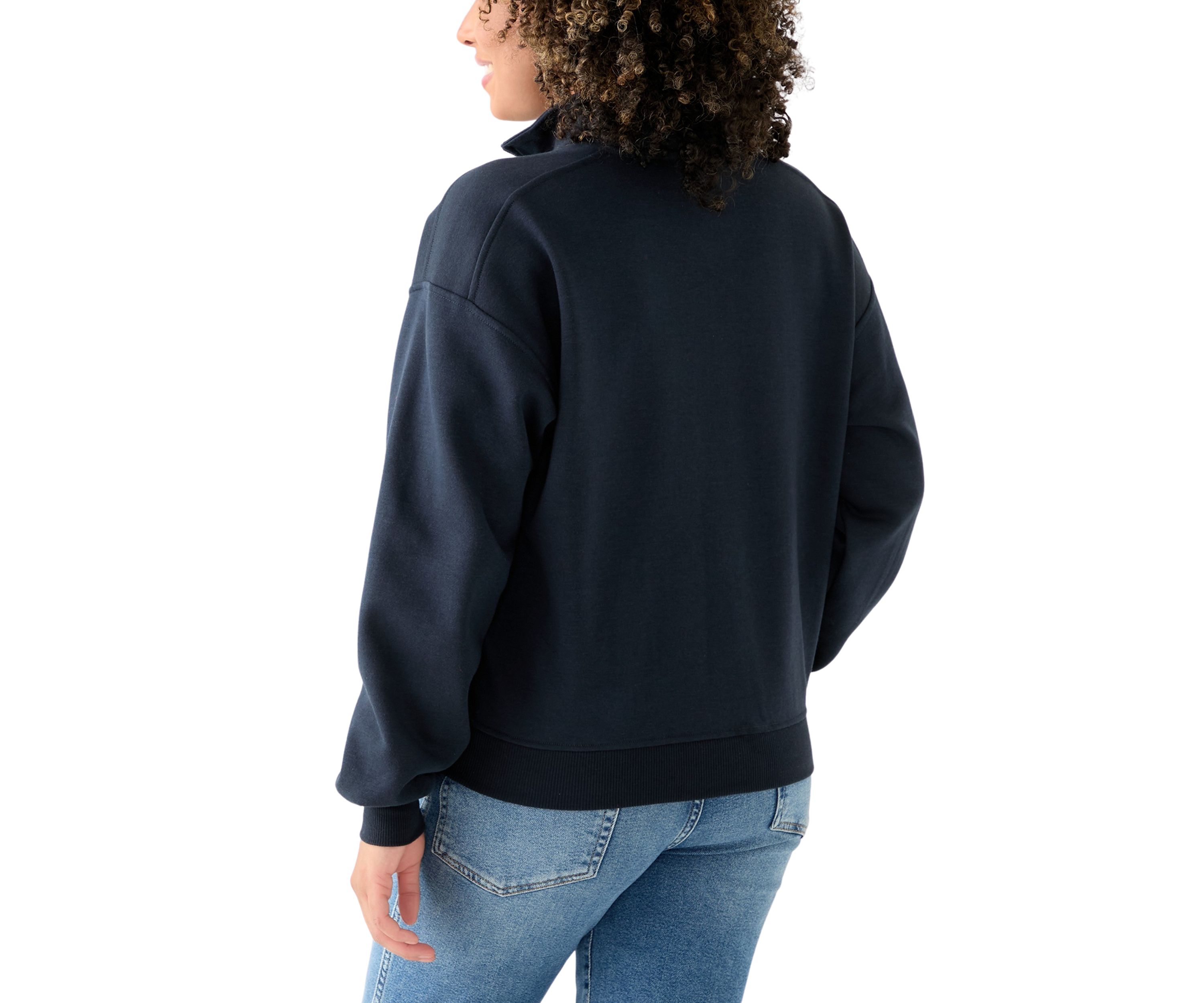 Womens 1/4 Zip Yacht Club Pullover