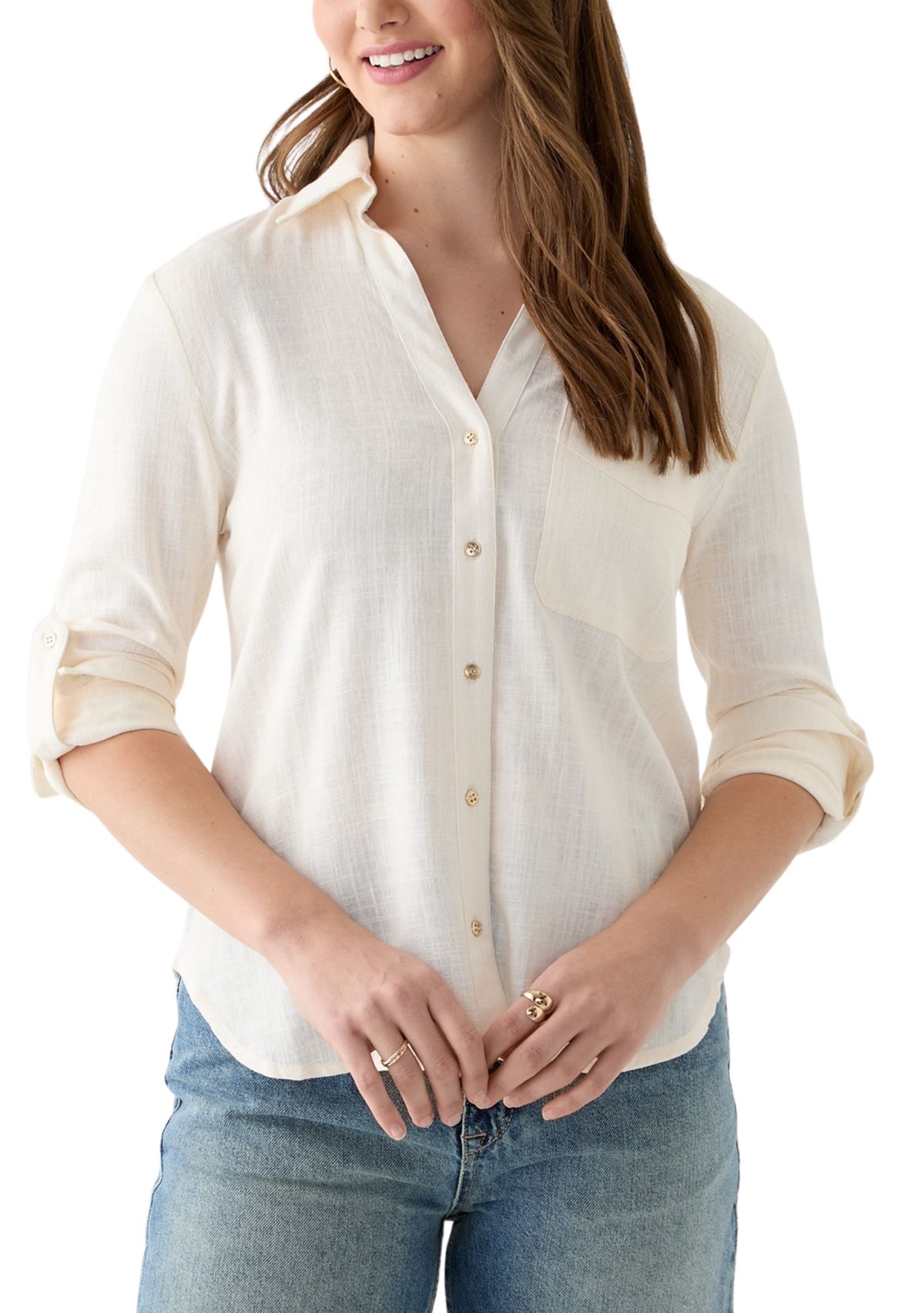 Womens Collared Shirt