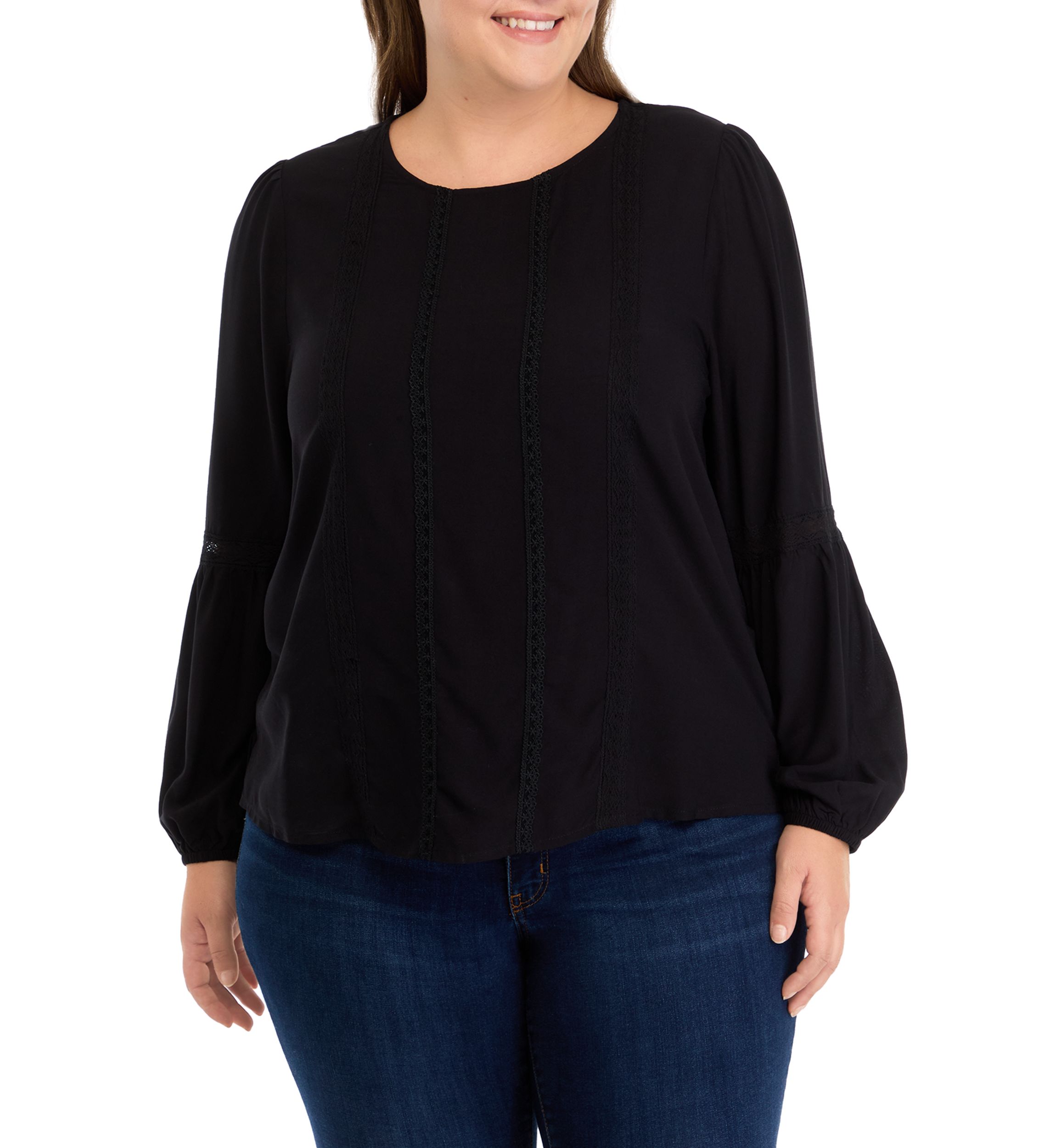 Plus Size Victorian Blouse