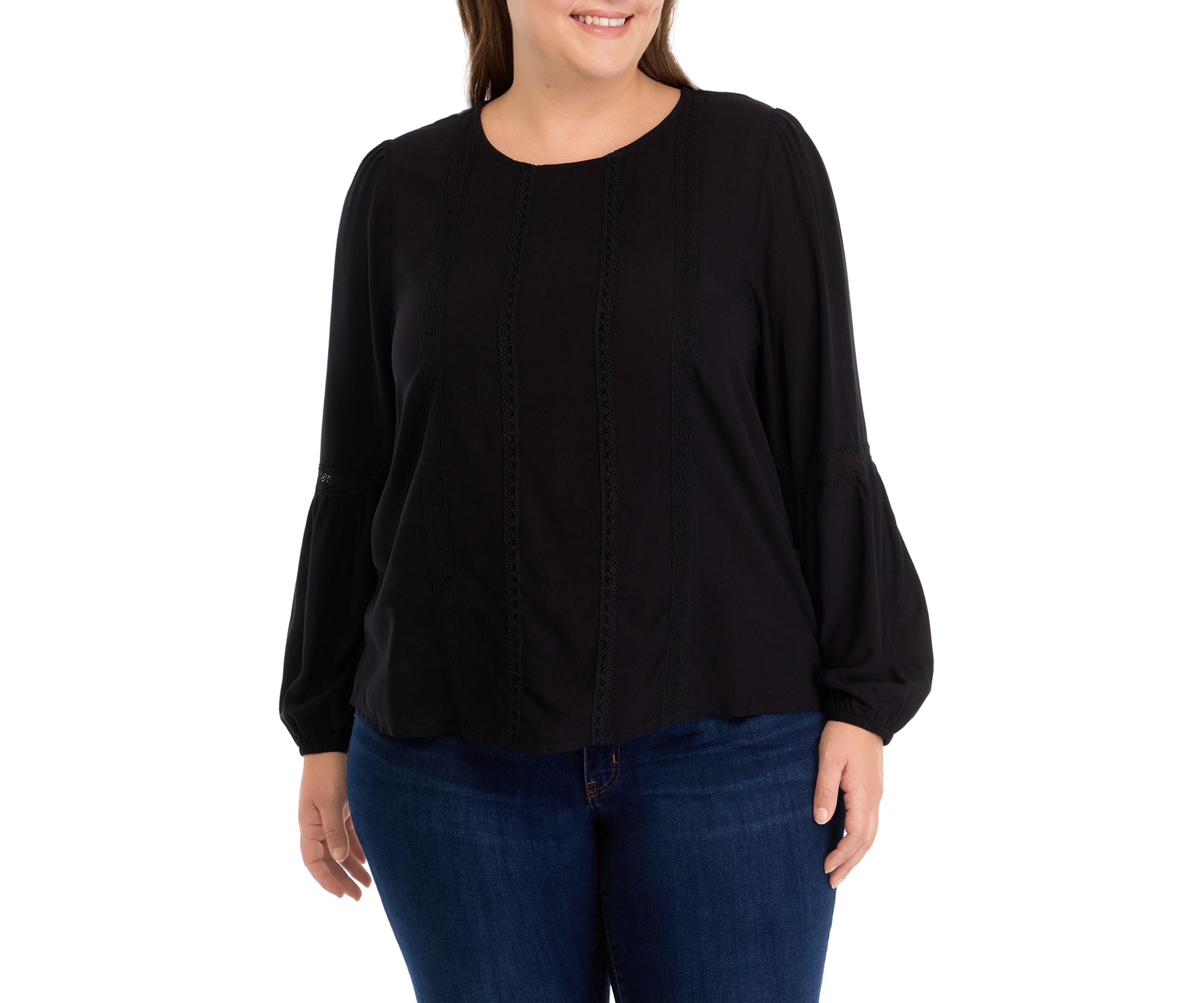 Plus Size Victorian Blouse