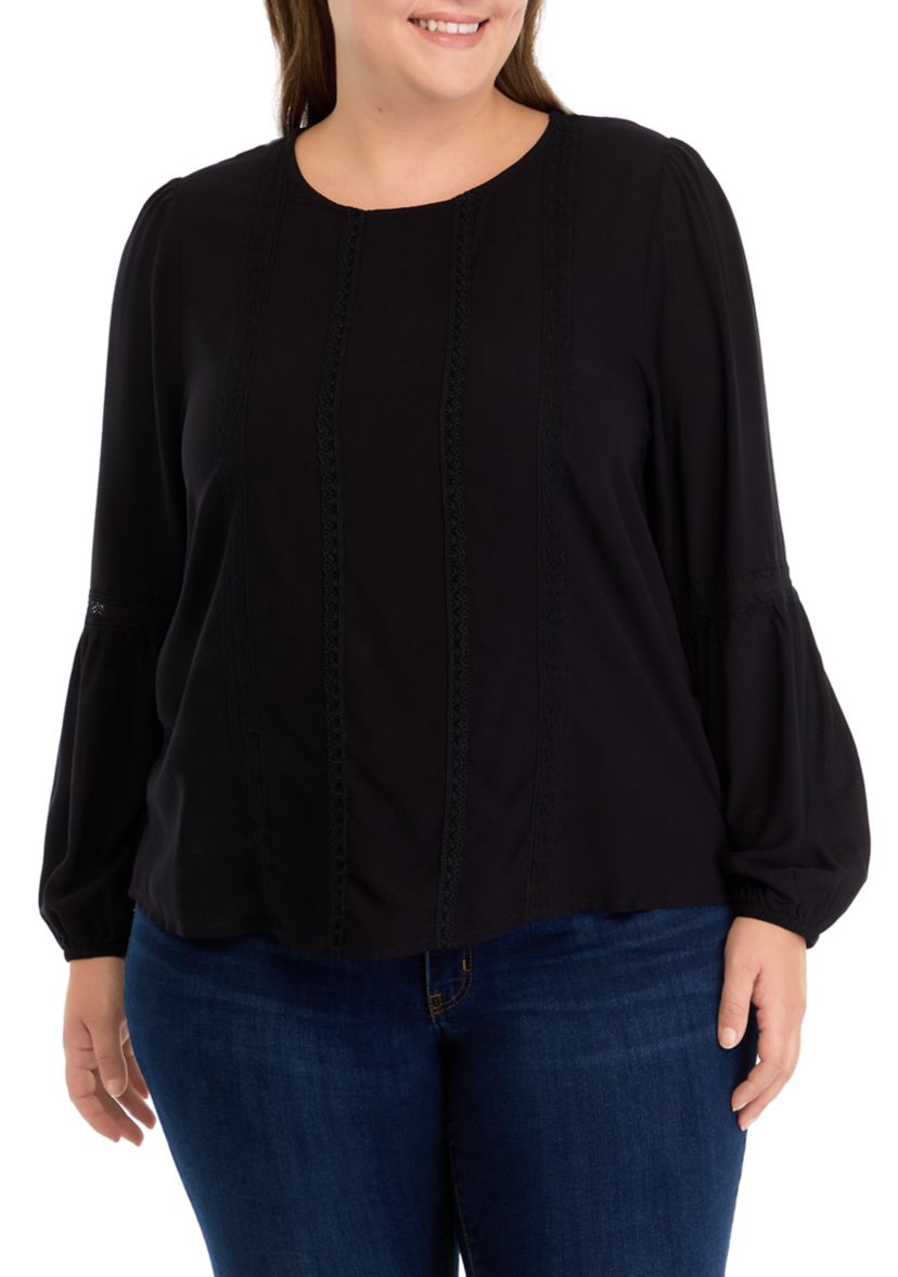 Plus Size Victorian Blouse
