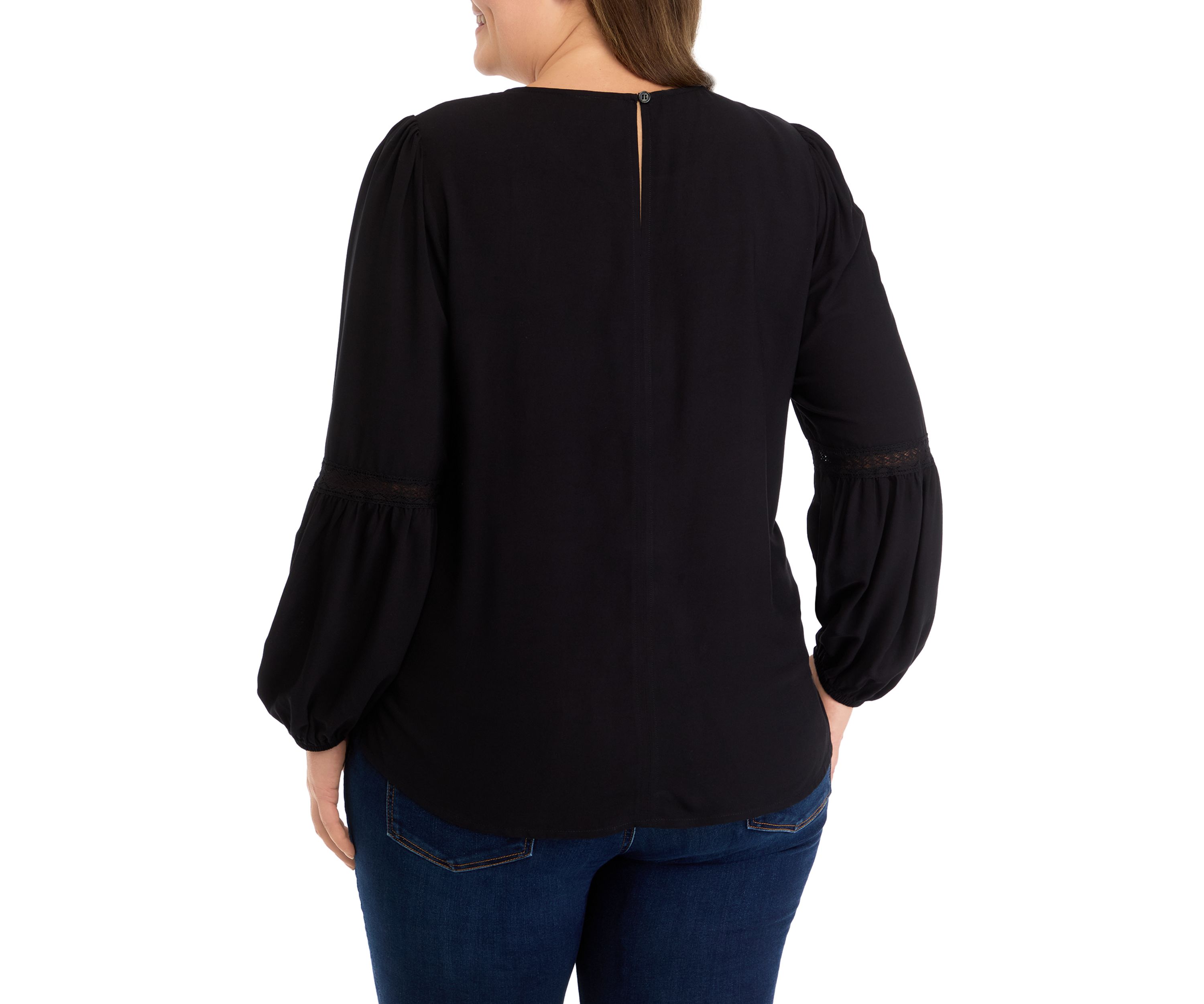 Plus Size Victorian Blouse