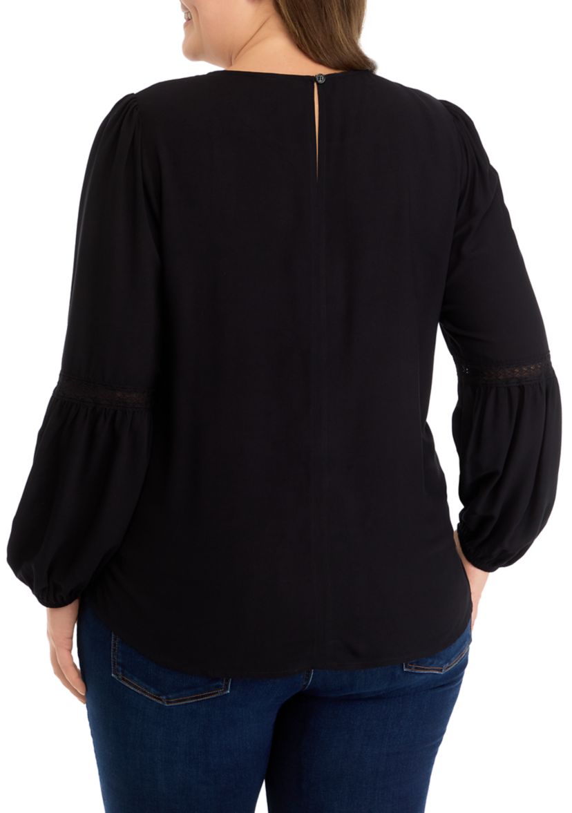 Plus Size Victorian Blouse