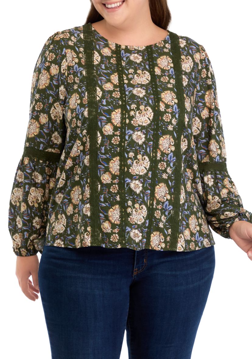 Plus Size Victorian Blouse
