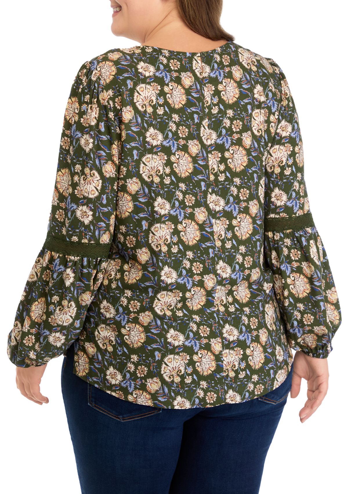 Plus Size Victorian Blouse
