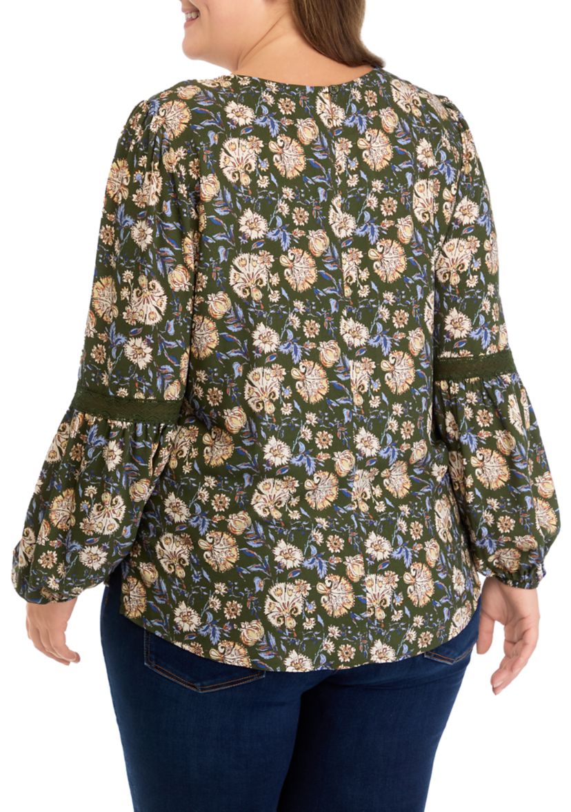 Plus Size Victorian Blouse
