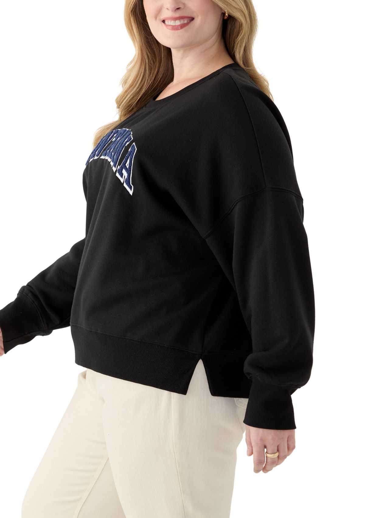 Plus Size Long Sleeve Montana Graphic Sweatshirt 