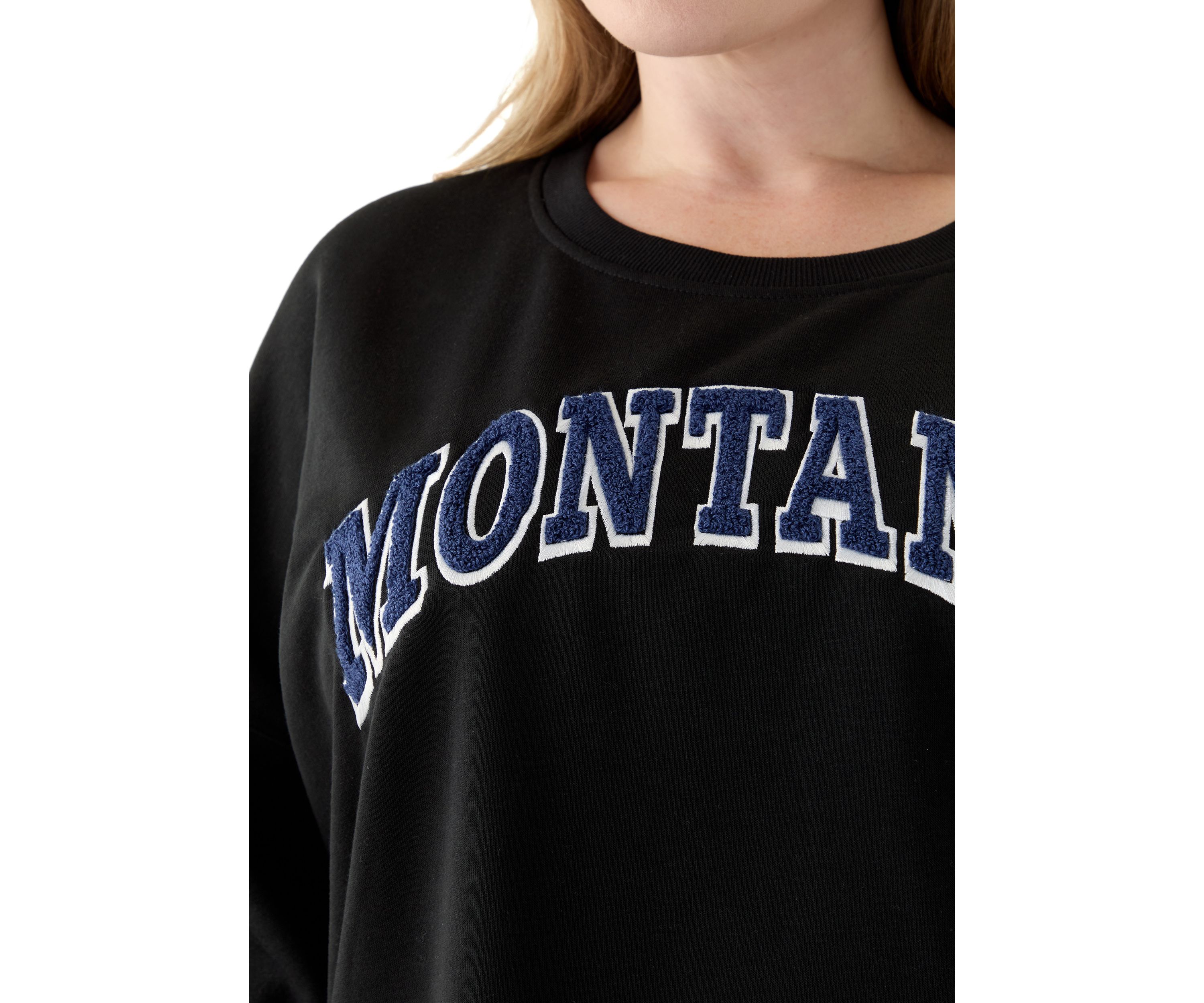 Plus Size Long Sleeve Montana Graphic Sweatshirt 