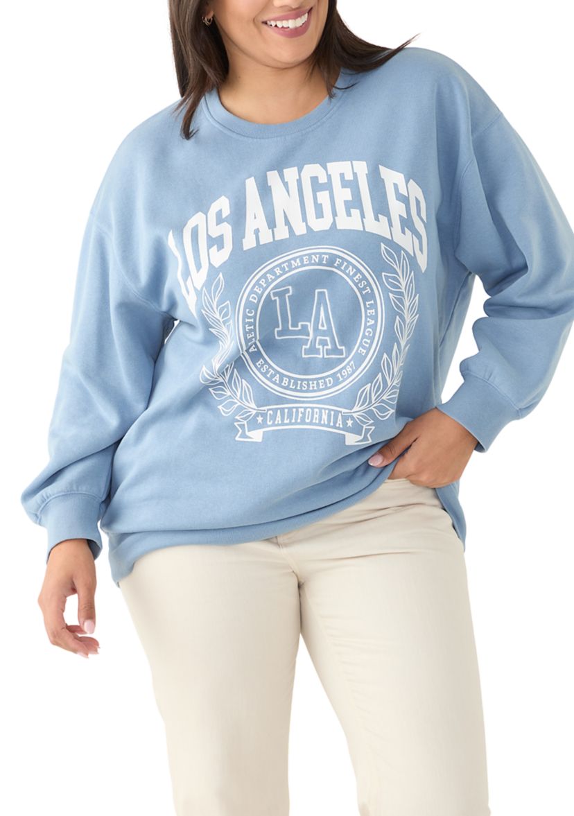 Plus Size Graphic Sweatshirt