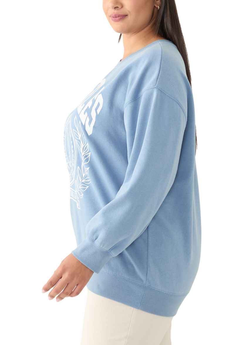 Plus Size Graphic Sweatshirt
