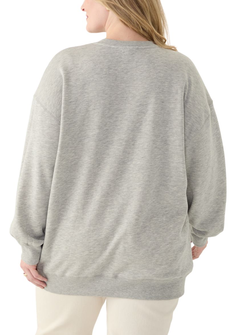 Plus Size Nashville Graphic Sweatshirt 
