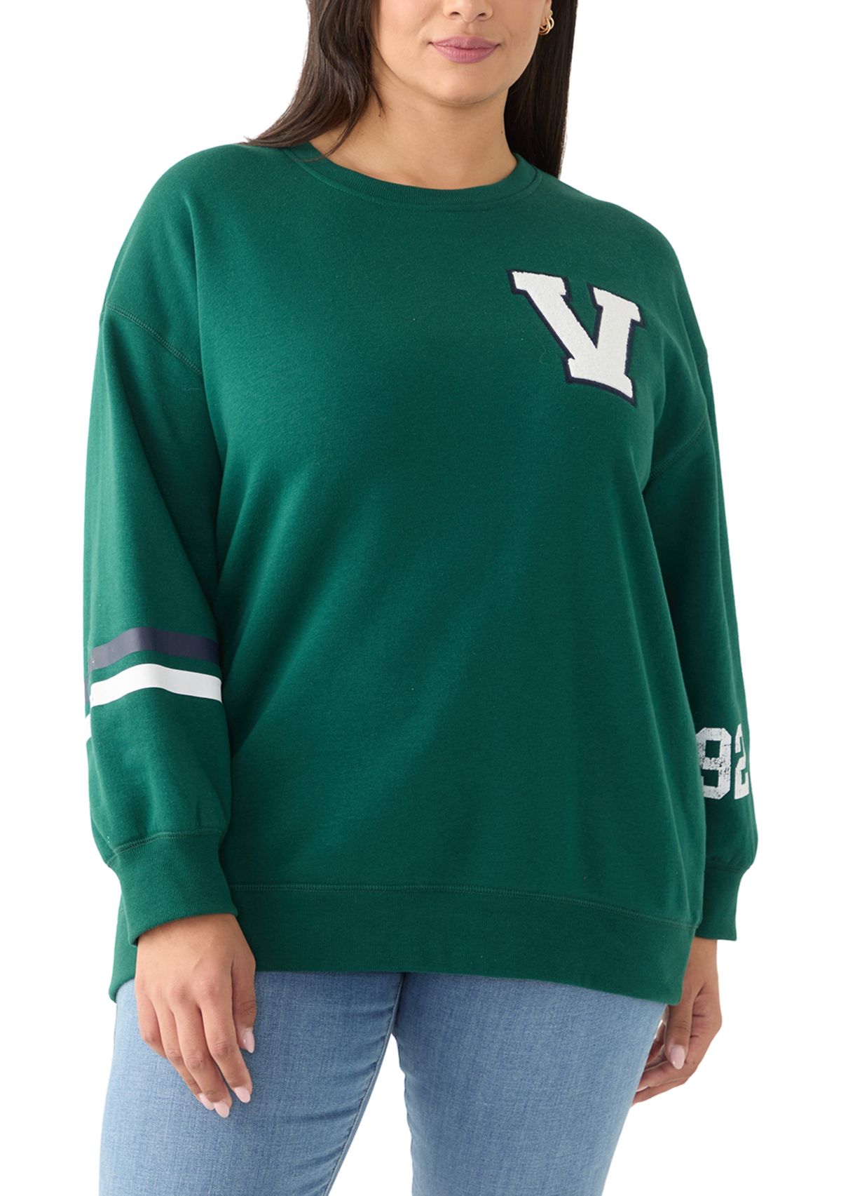 Plus Size Long Sleeve Graphic T-Shirt 