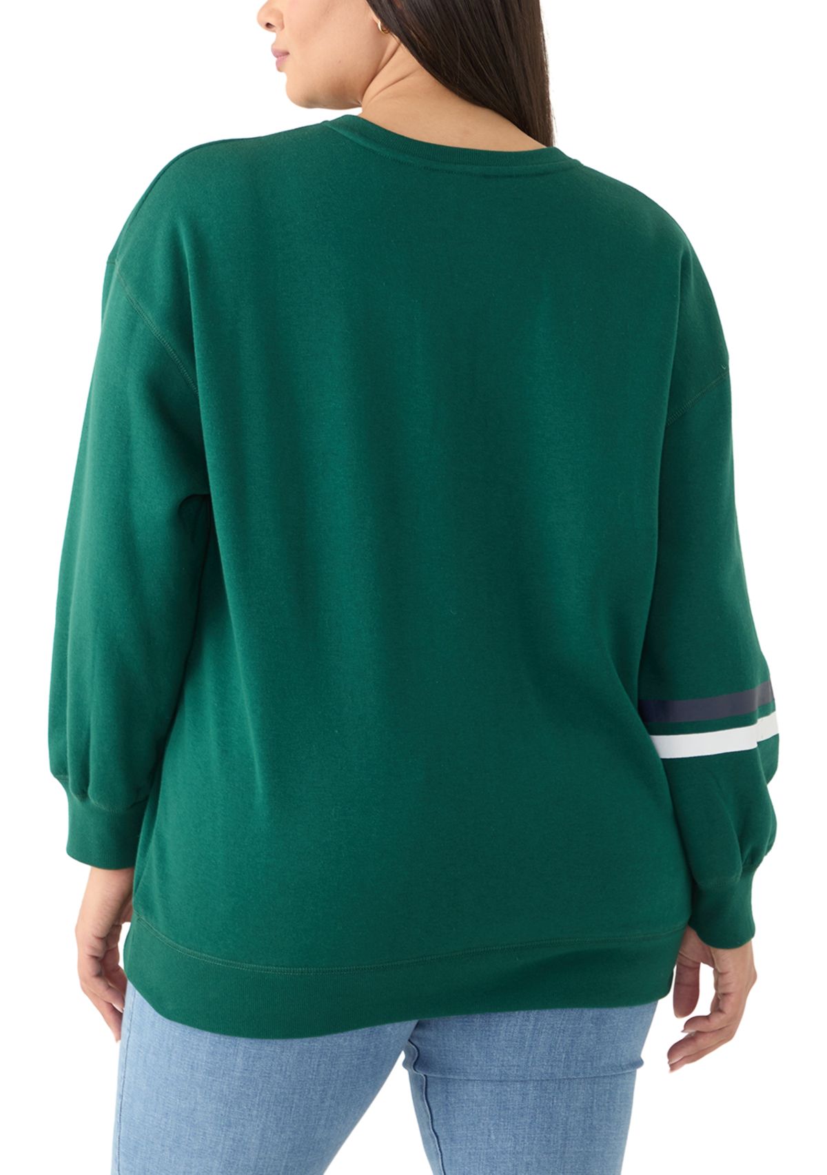 Plus Size Long Sleeve Graphic T-Shirt 